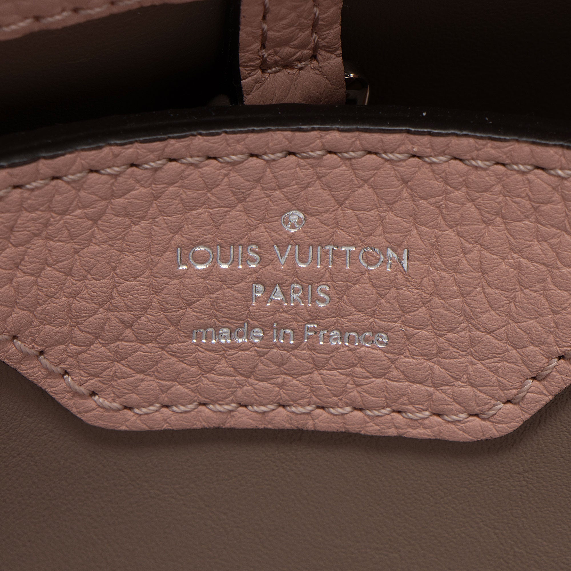 Louis Vuitton Taurillon Python Capucines PM Bag