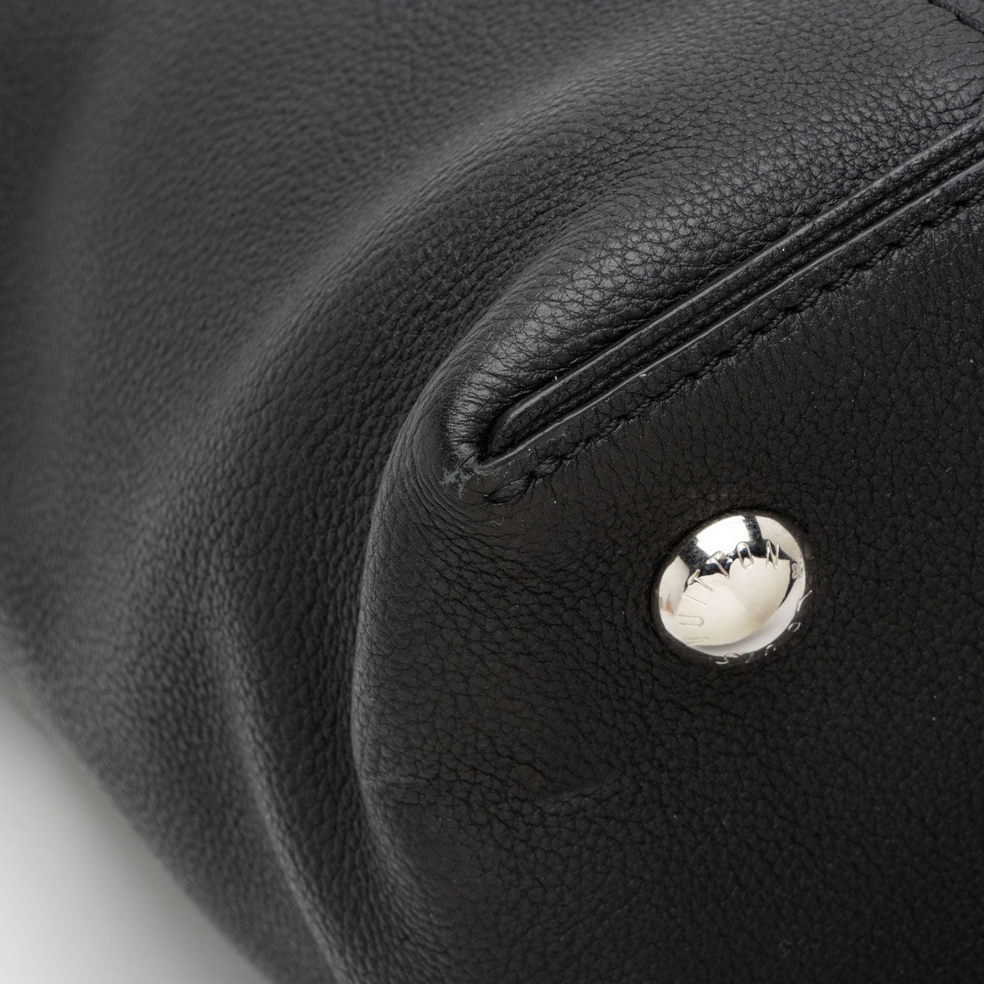 Louis Vuitton Taurillon Soft Lockit MM Satchel
