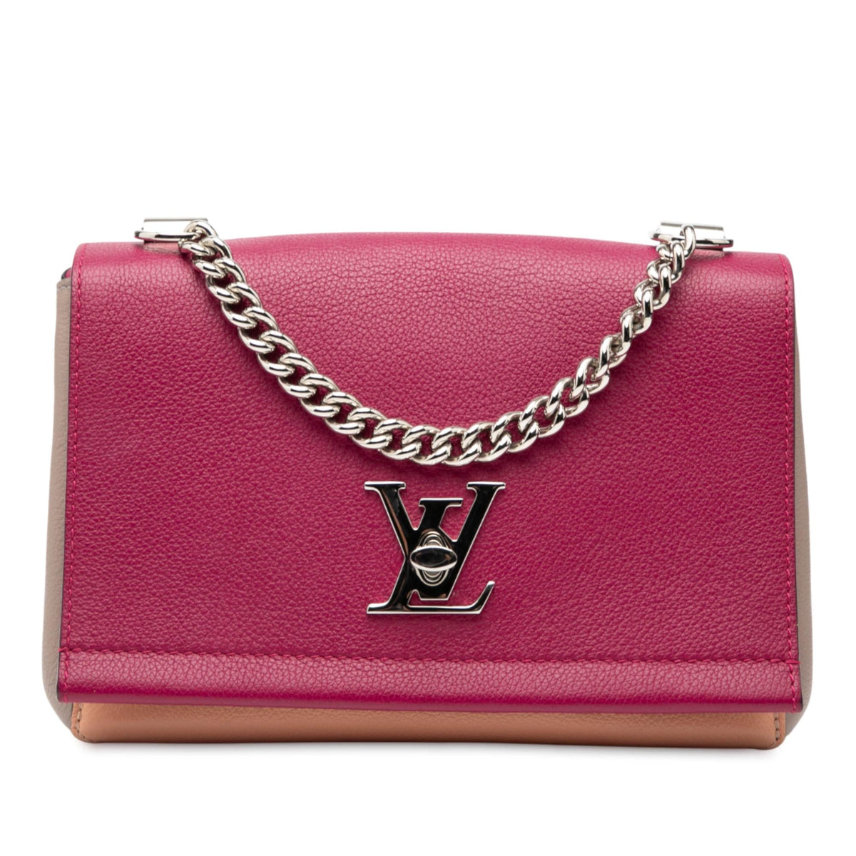 Louis Vuitton Tricolor Leather Lockme II BB