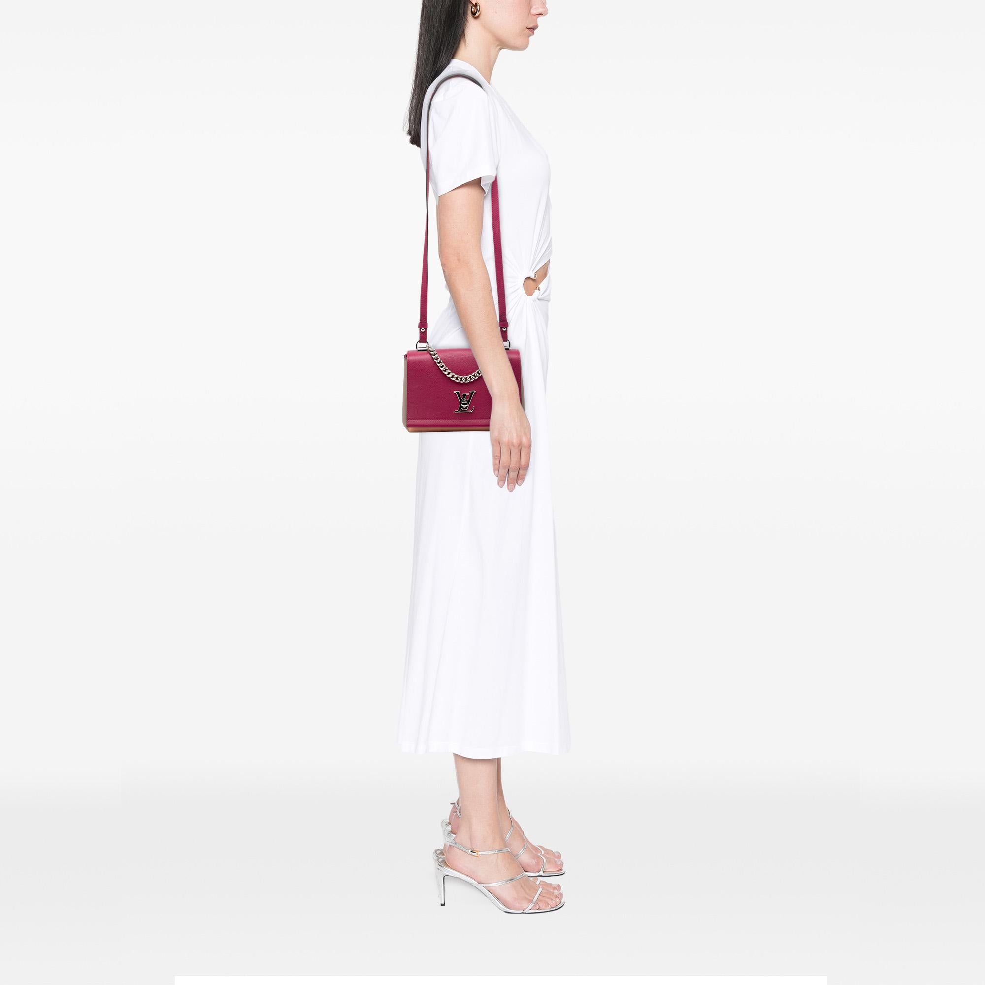 Louis Vuitton Tricolor Leather Lockme II BB