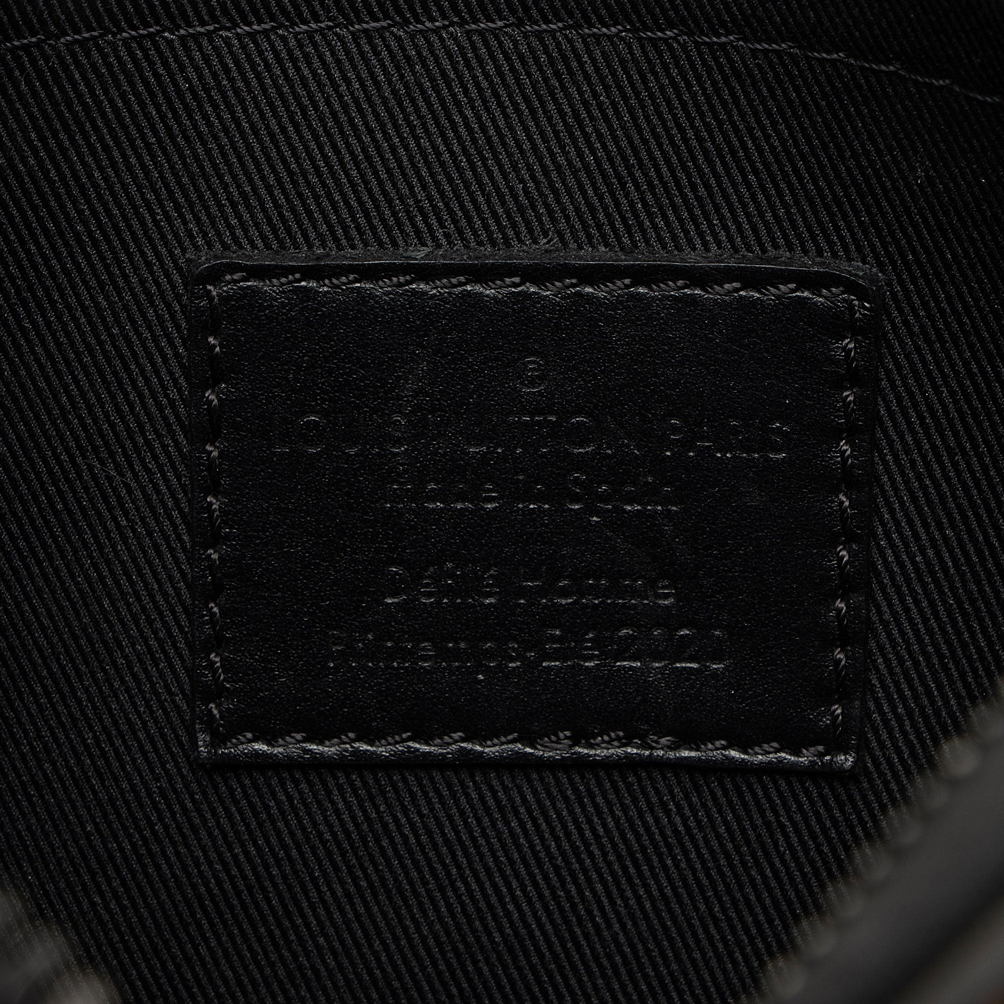 Louis Vuitton Tuffetage Monogram Canvas Triangle Messenger