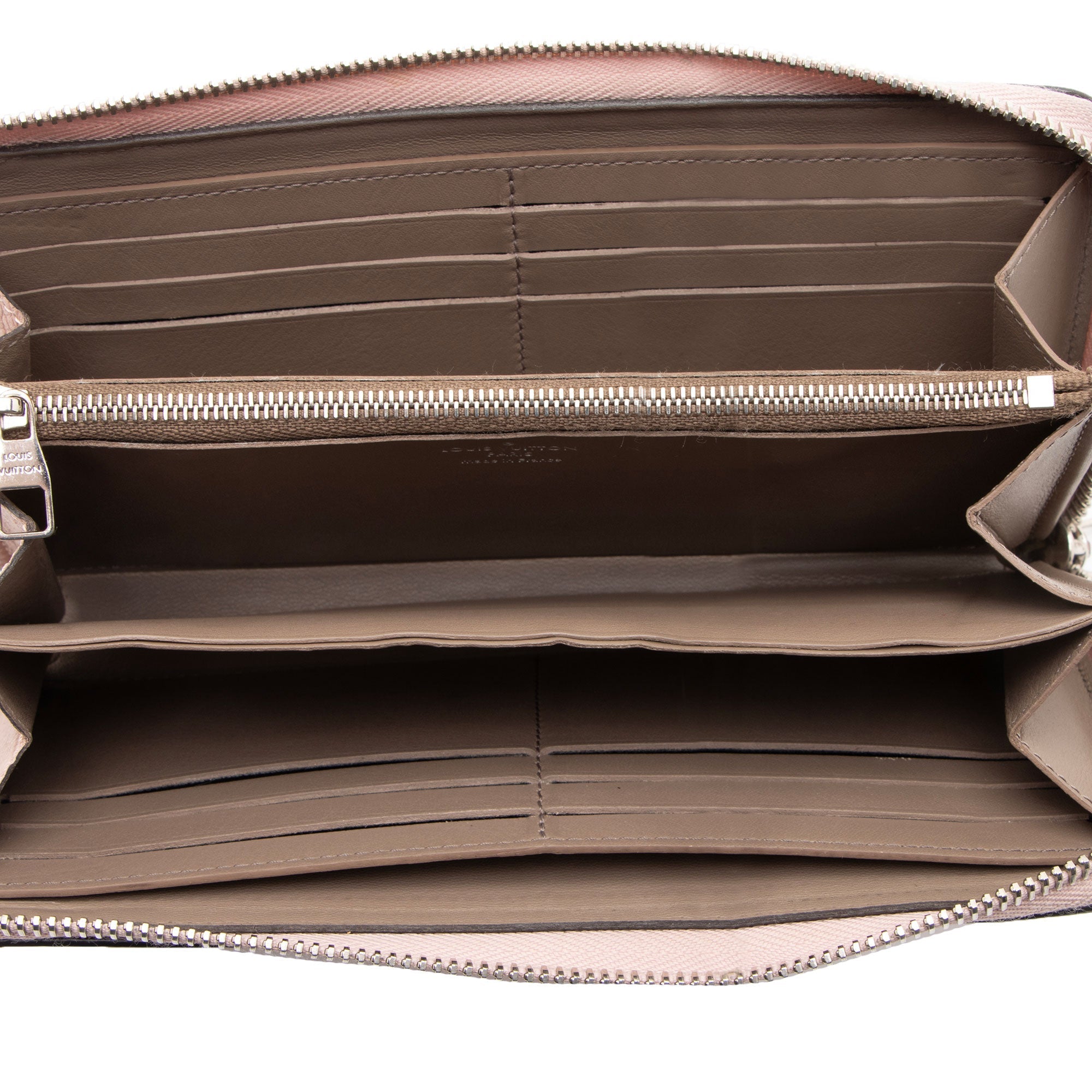 Louis Vuitton Veau Cachemire Comete Zip Around Wallet