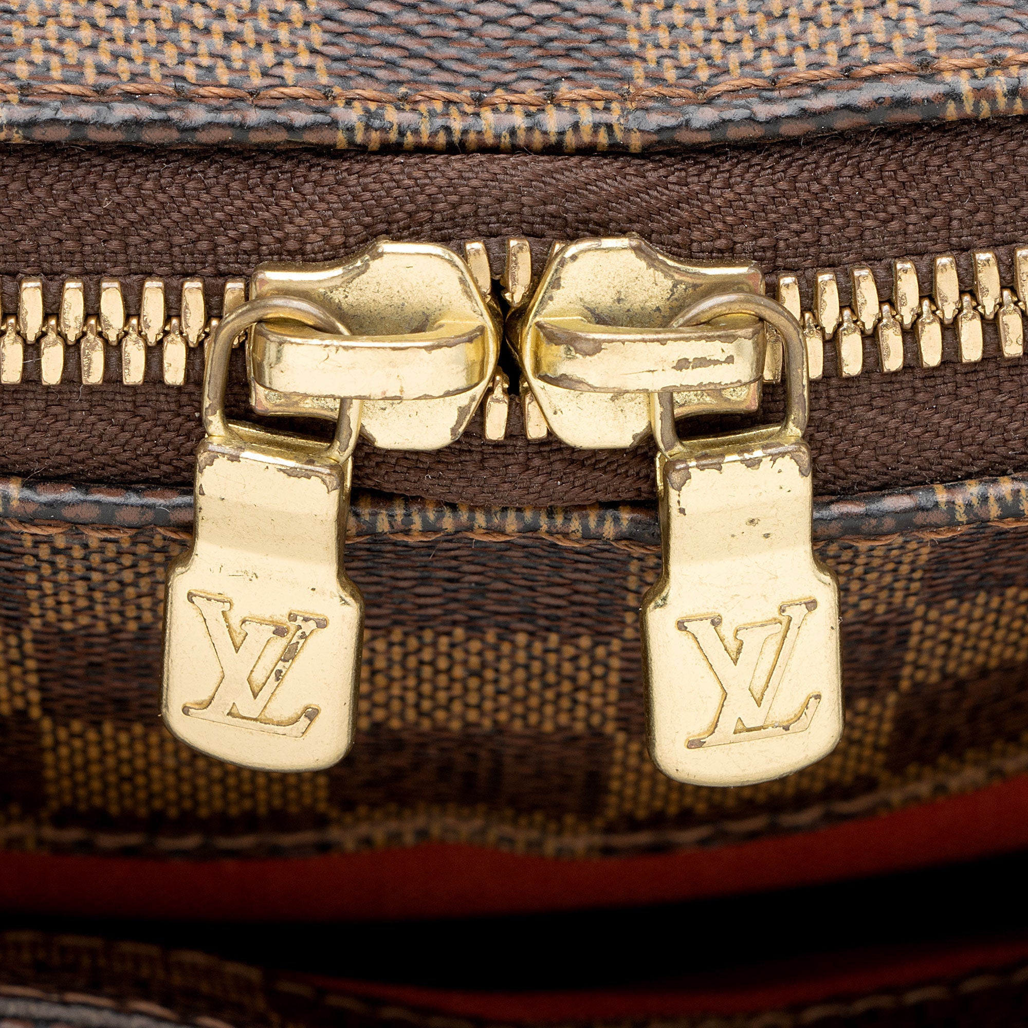 Louis Vuitton Vintage Damier Ebene Belem MM Shoulder Bag