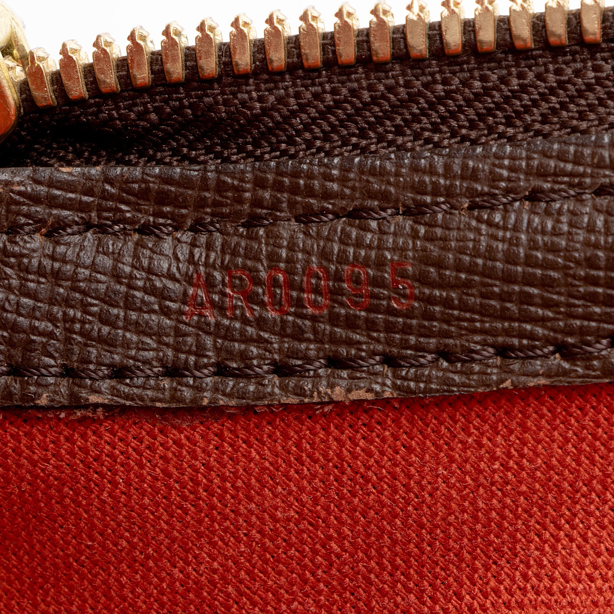 Louis Vuitton Vintage Damier Ebene Belem MM Shoulder Bag