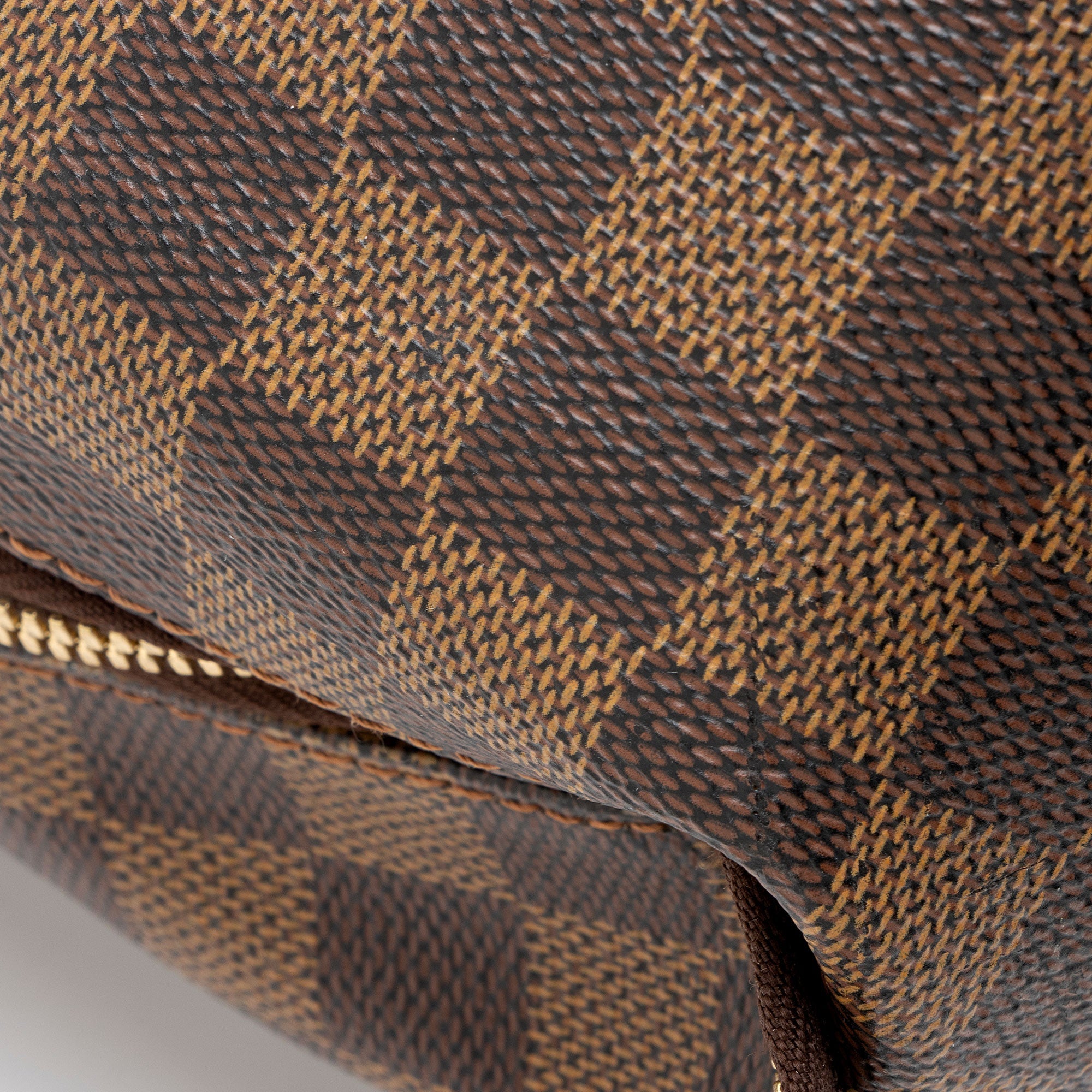 Louis Vuitton Vintage Damier Ebene Belem MM Shoulder Bag