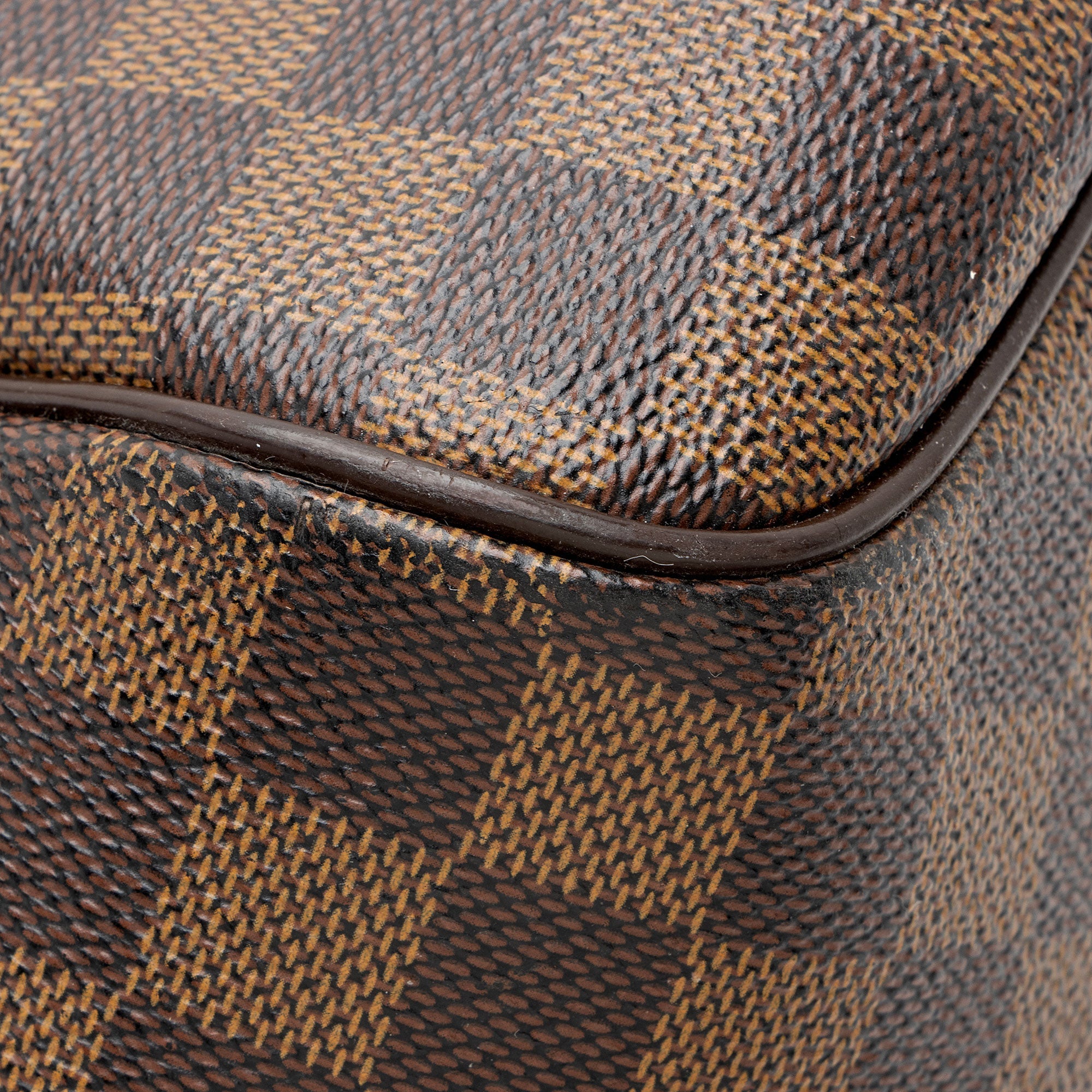 Louis Vuitton Vintage Damier Ebene Belem MM Shoulder Bag