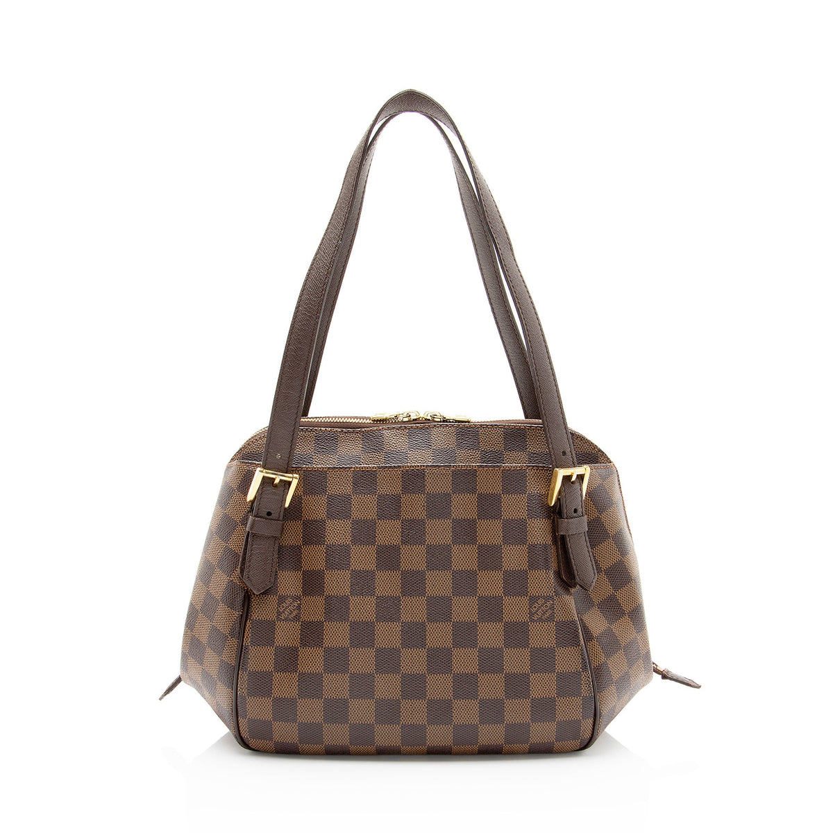 Louis Vuitton Vintage Damier Ebene Belem MM Shoulder Bag