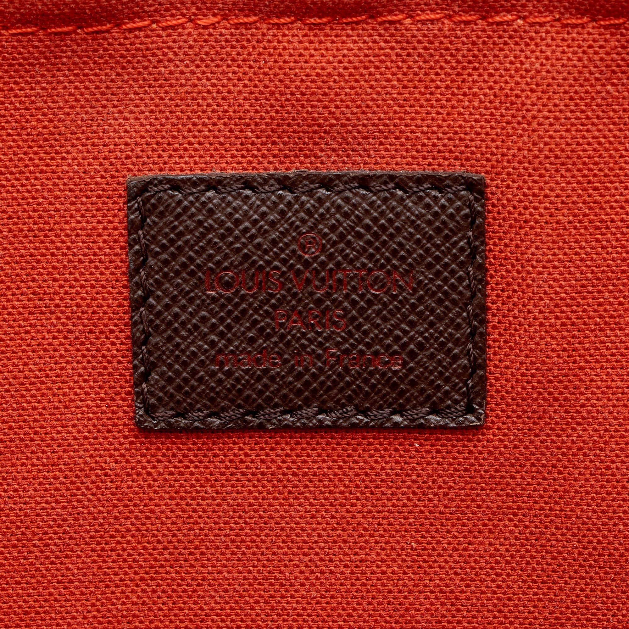 Louis Vuitton Vintage Damier Ebene Belem MM Shoulder Bag
