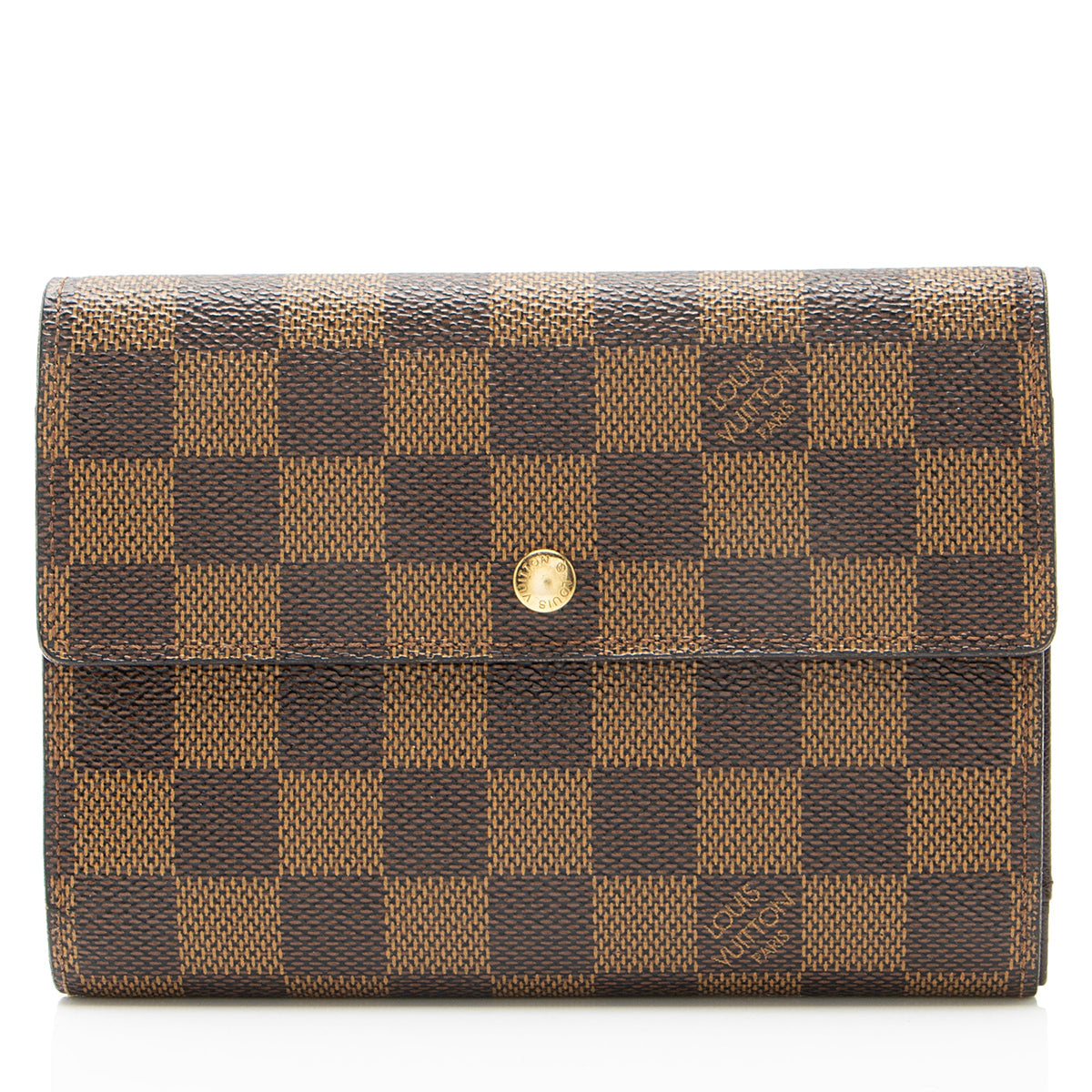 Louis Vuitton Vintage Damier Ebene Porte Tresor Etui Papiers Wallet