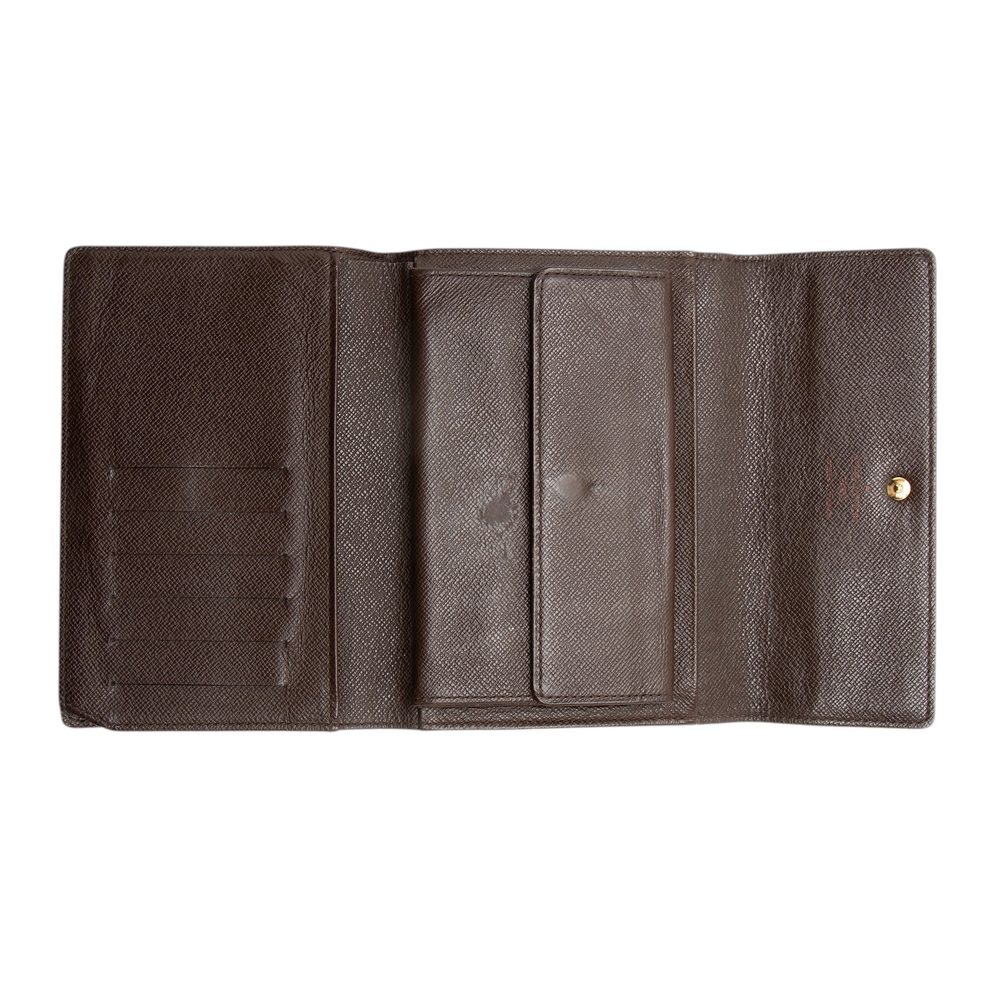 Louis Vuitton Vintage Damier Ebene Porte Tresor Etui Papiers Wallet