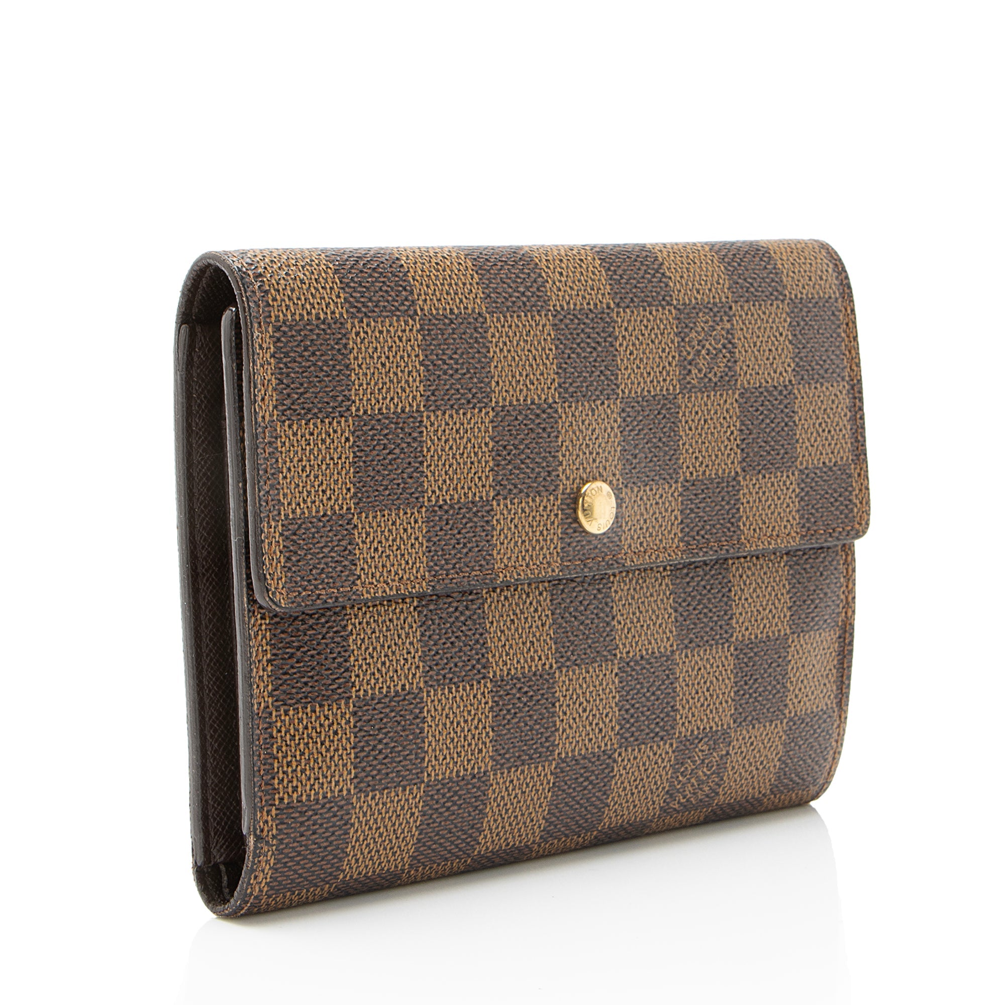 Louis Vuitton Vintage Damier Ebene Porte Tresor Etui Papiers Wallet