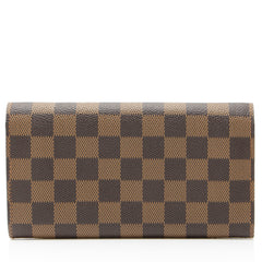 Louis Vuitton Vintage Damier Ebene Sarah Wallet
