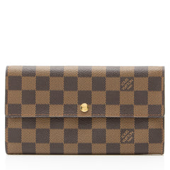 Louis Vuitton Vintage Damier Ebene Sarah Wallet