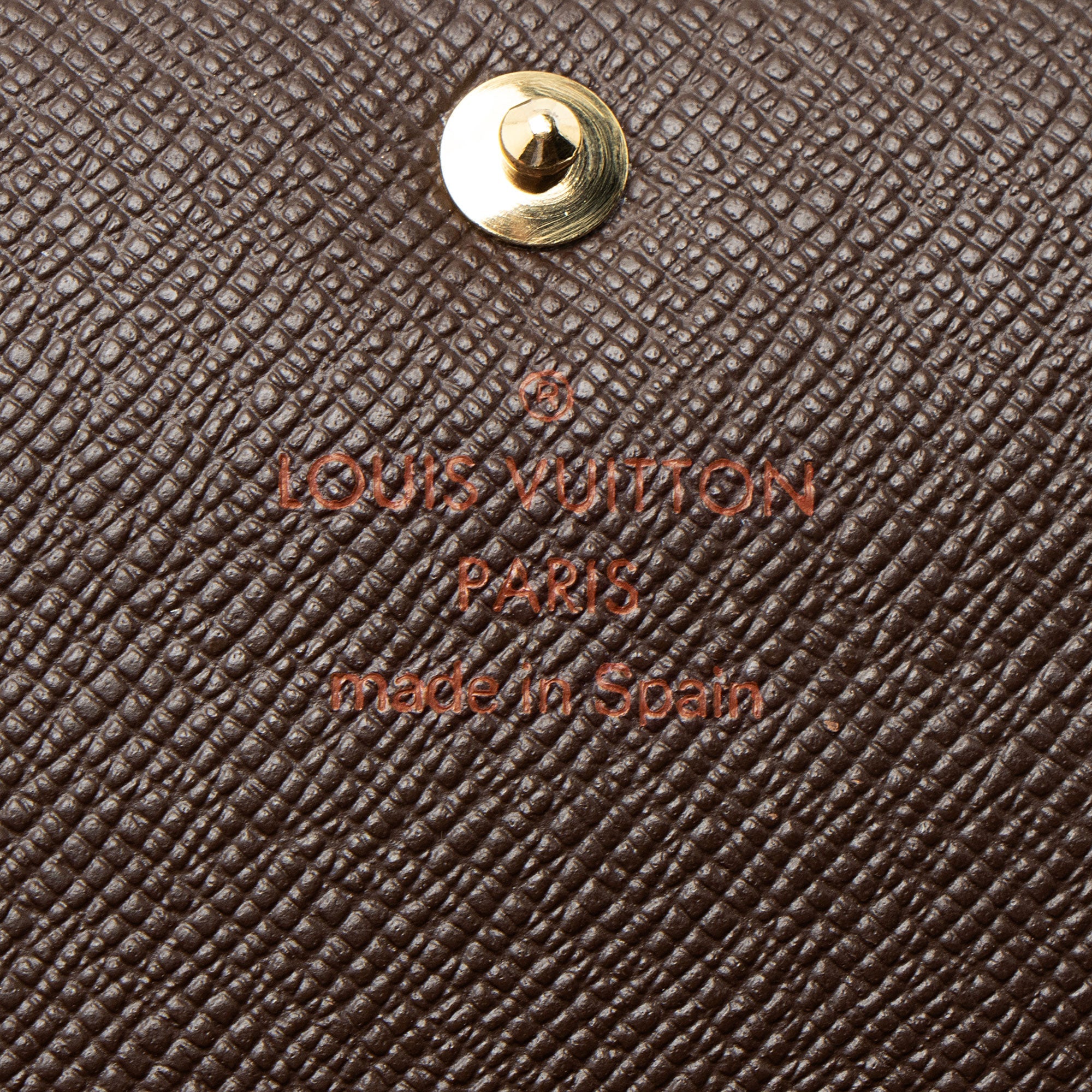 Louis Vuitton Vintage Damier Ebene Sarah Wallet