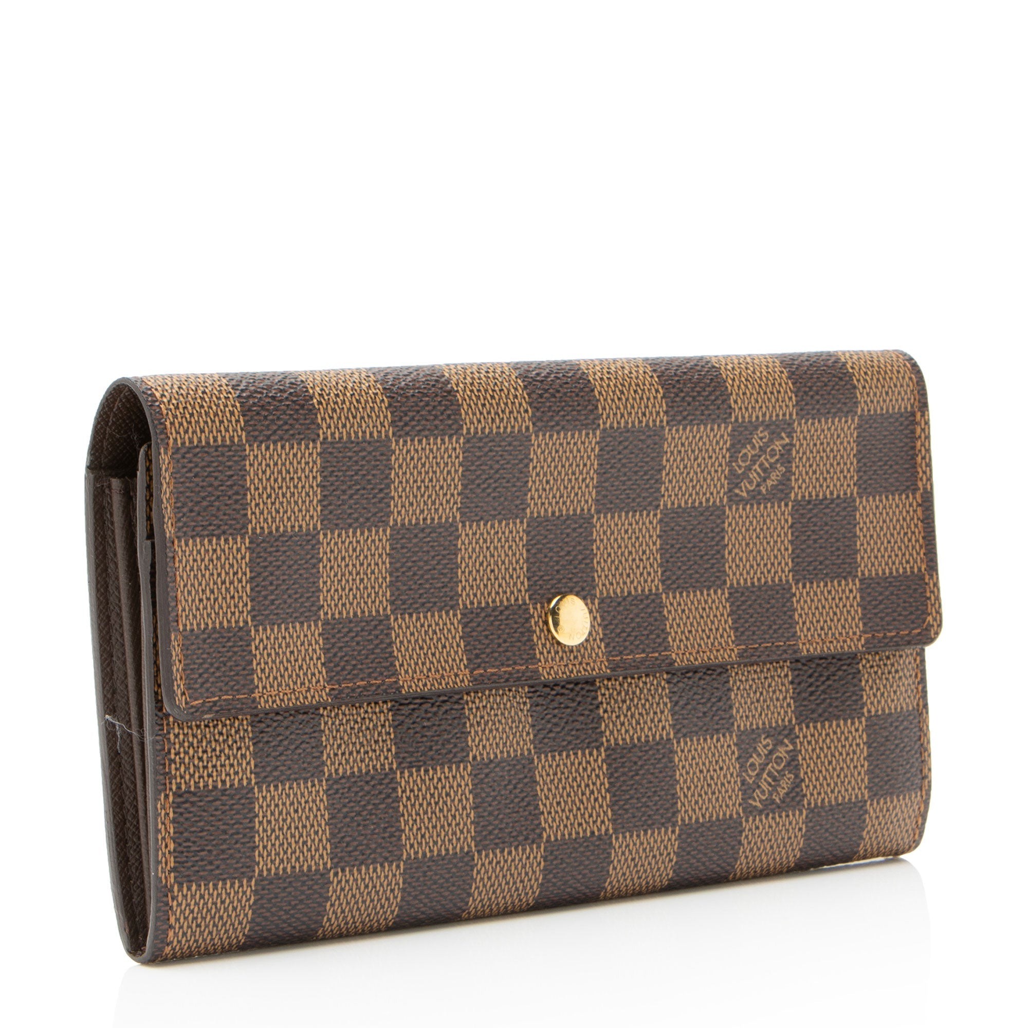 Louis Vuitton Vintage Damier Ebene Sarah Wallet