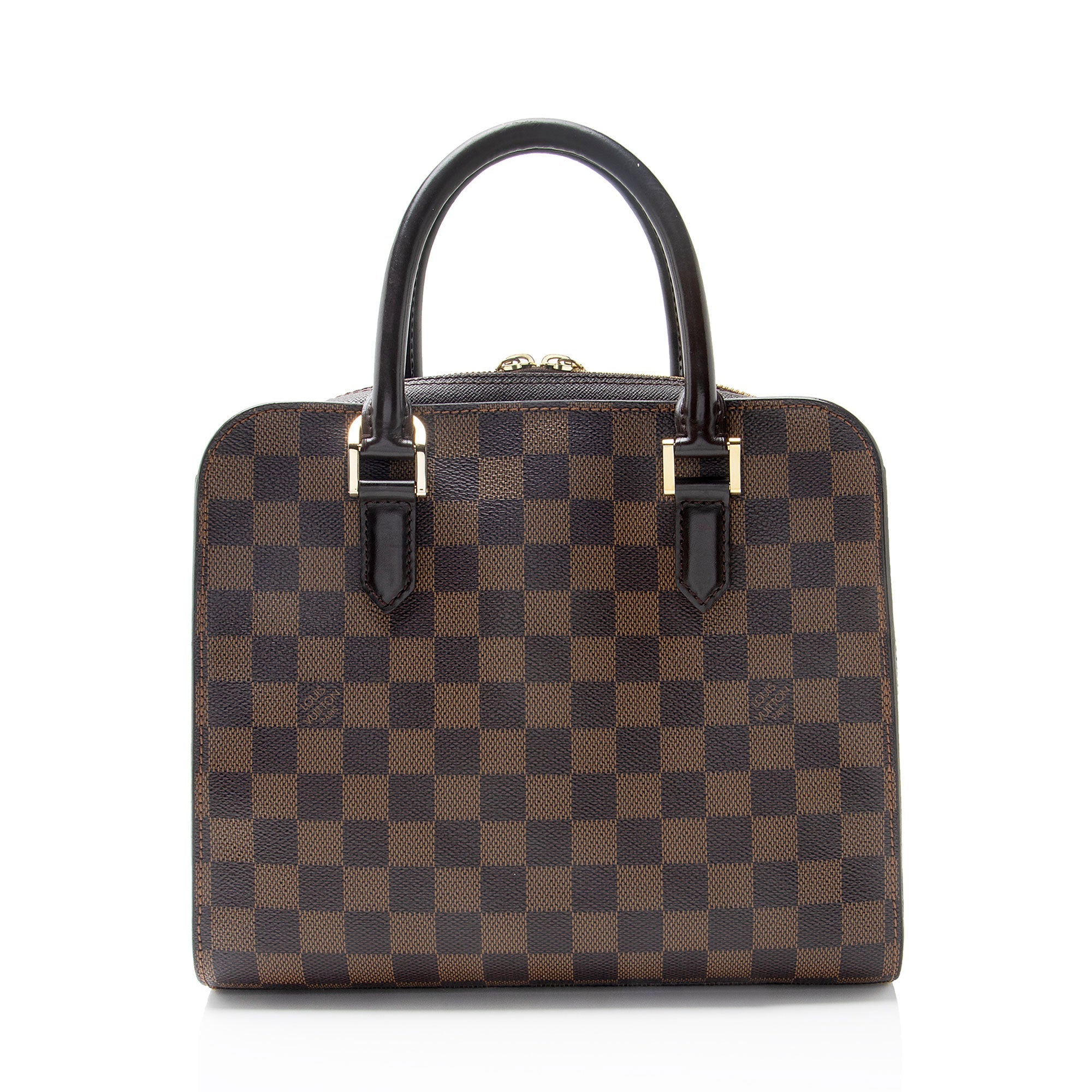 Louis Vuitton Vintage Damier Ebene Triana Satchel