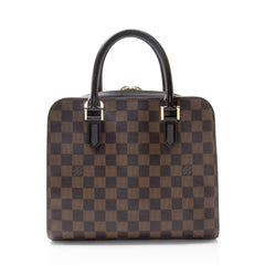 Louis Vuitton Vintage Damier Ebene Triana Satchel