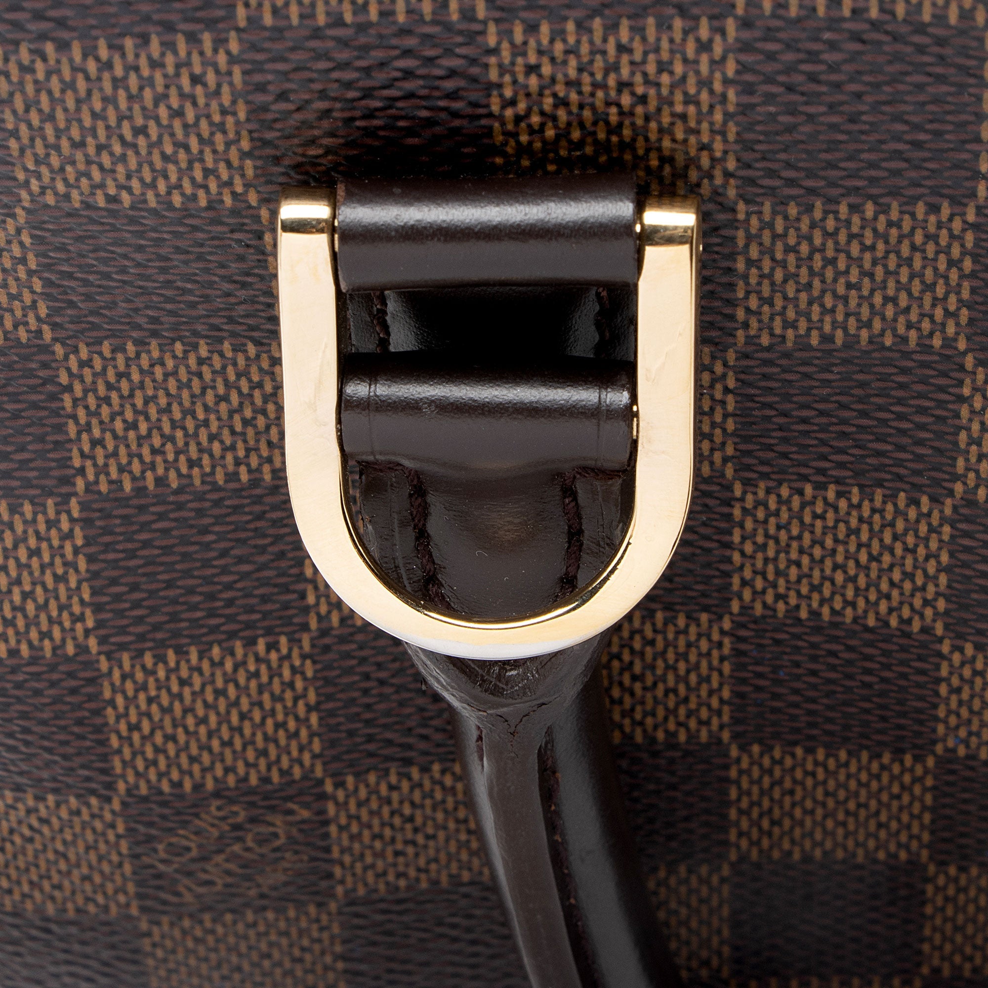 Louis Vuitton Vintage Damier Ebene Triana Satchel