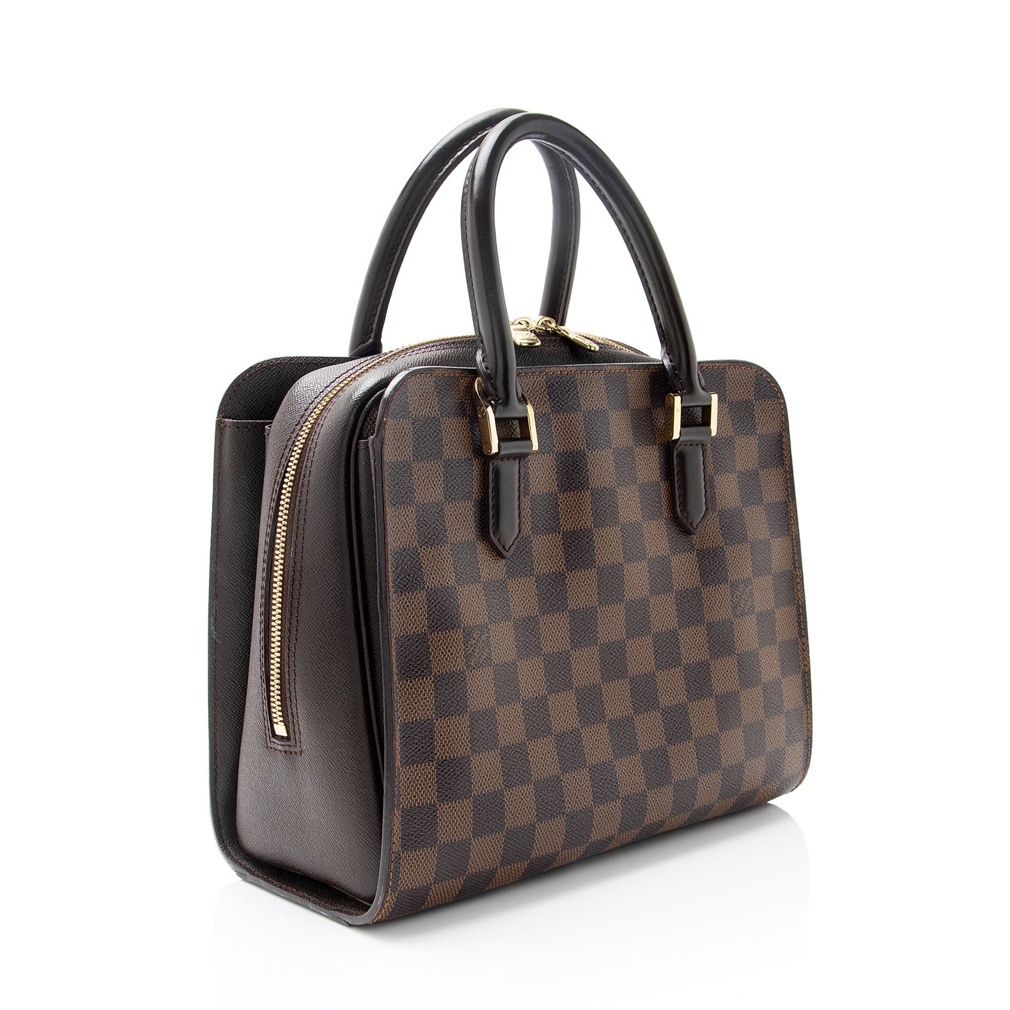Louis Vuitton Vintage Damier Ebene Triana Satchel