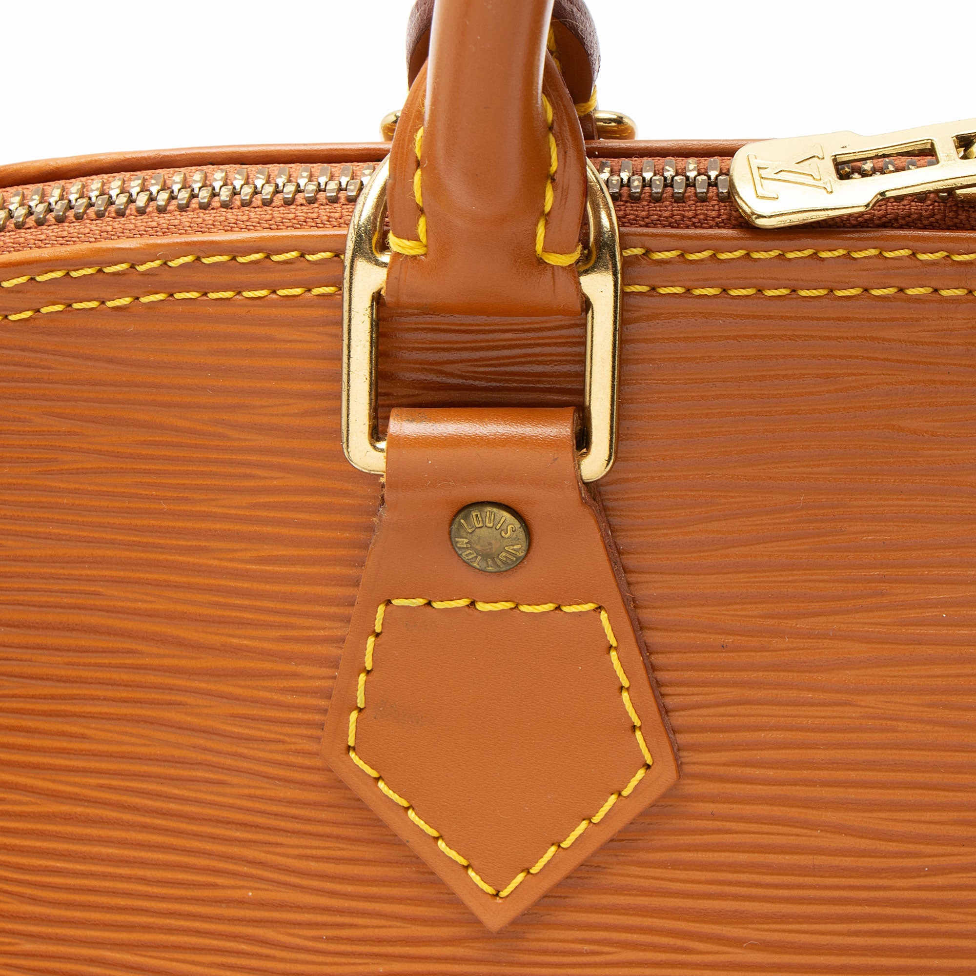 Louis Vuitton Vintage Epi Leather Alma PM Satchel