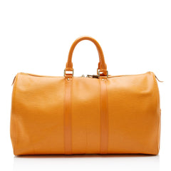 Louis Vuitton Vintage Epi Leather Keepall 45 Duffle