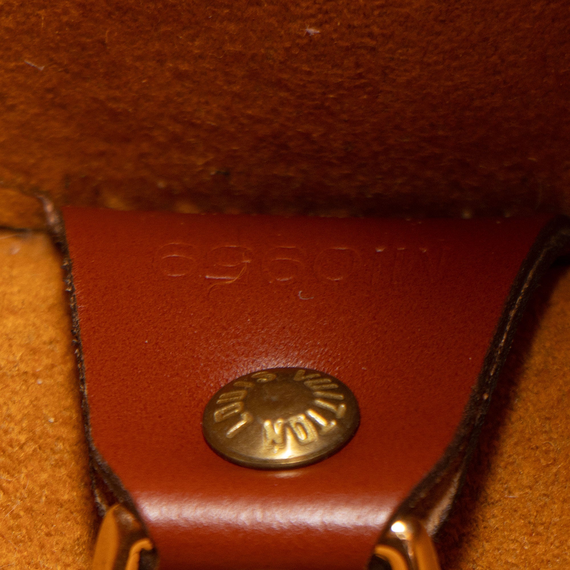 Louis Vuitton Vintage Epi Leather Soufflot Satchel