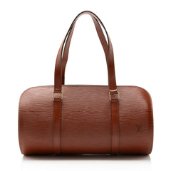 Louis Vuitton Vintage Epi Leather Soufflot Satchel
