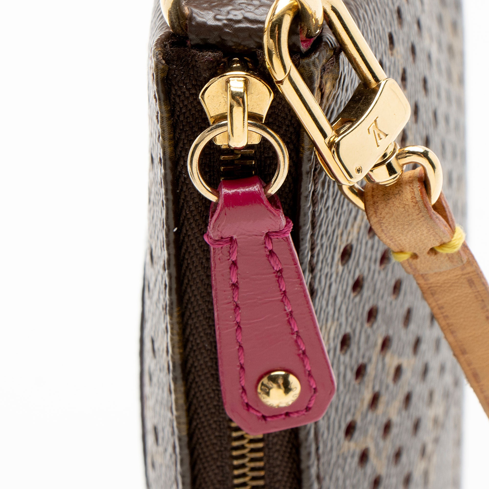 Louis Vuitton Vintage Limited Edition Monogram Perforated Pochette Accessoires