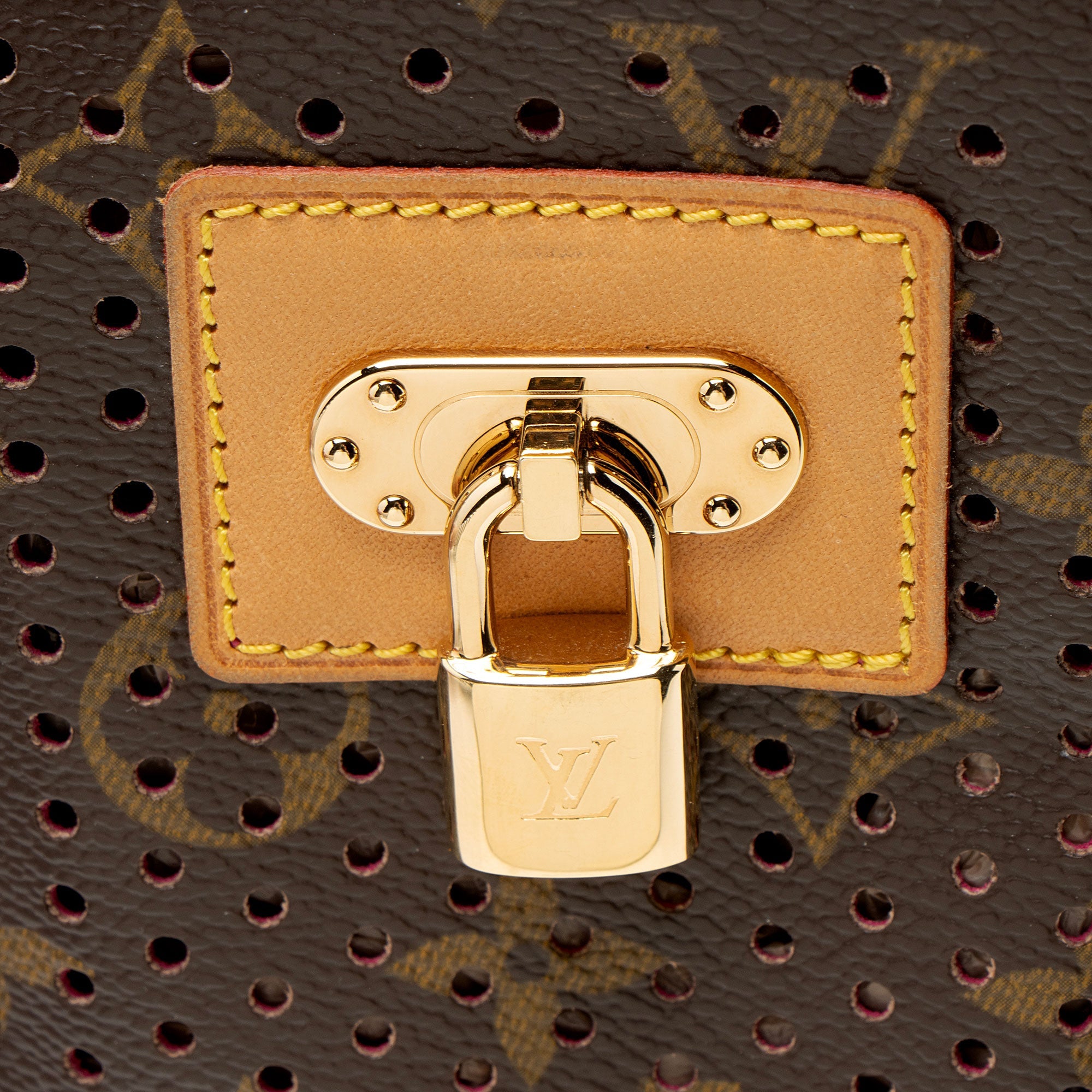 Louis Vuitton Vintage Limited Edition Monogram Perforated Pochette Accessoires
