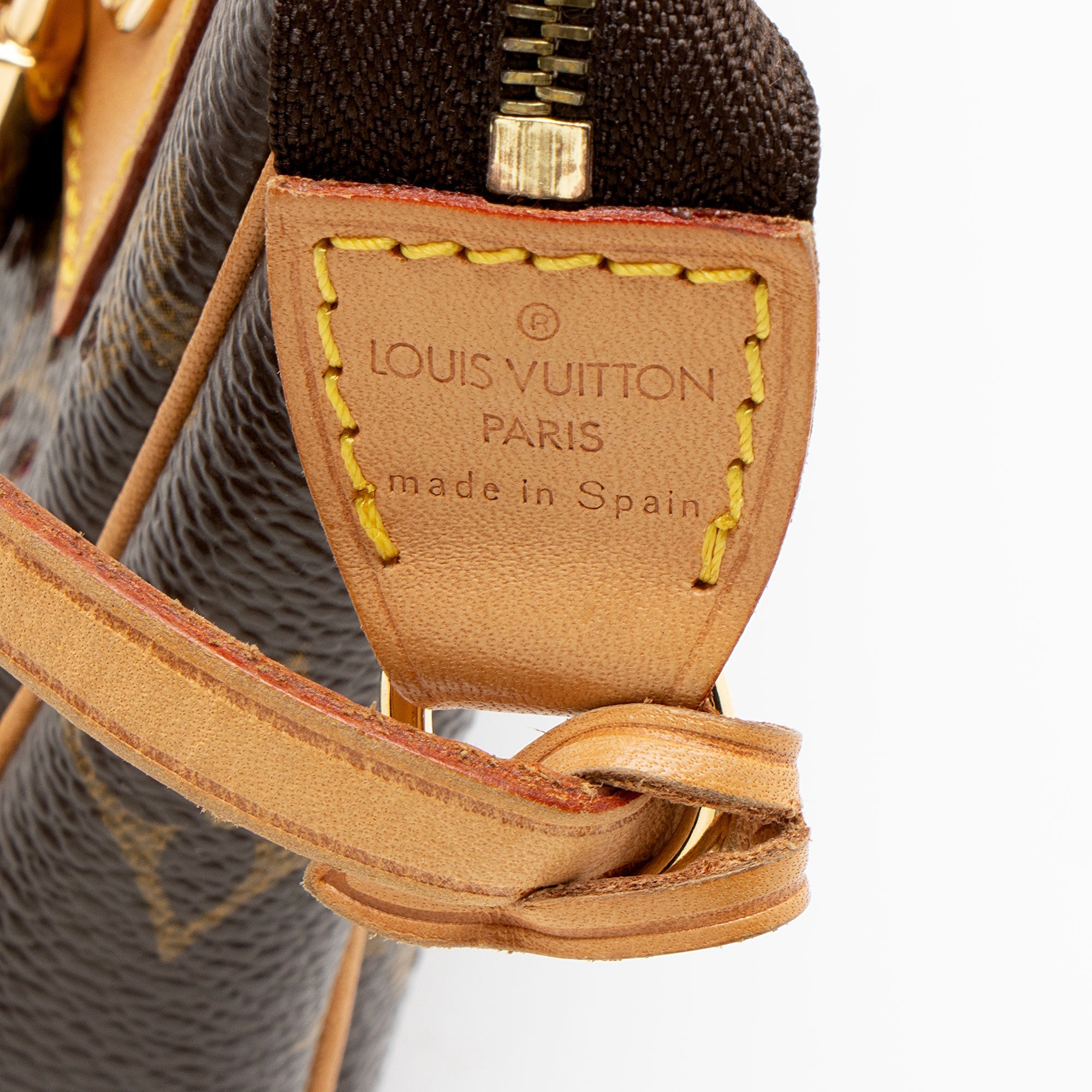 Louis Vuitton Vintage Limited Edition Monogram Perforated Pochette Accessoires