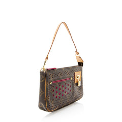 Louis Vuitton Vintage Limited Edition Monogram Perforated Pochette Accessoires