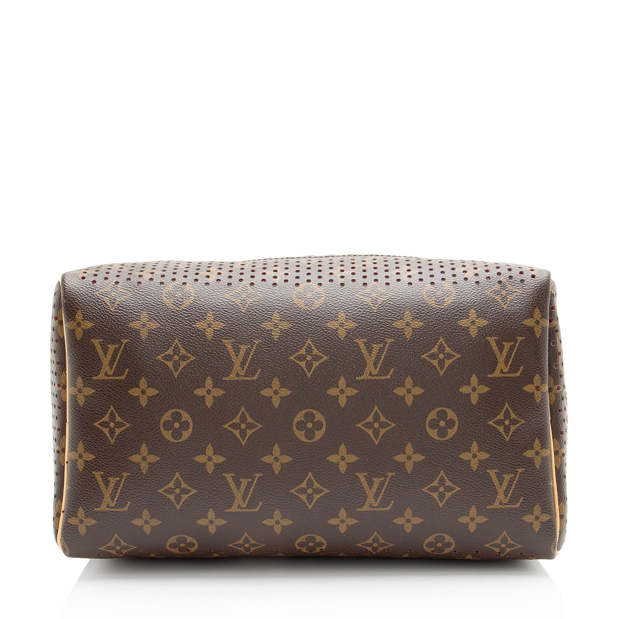 Louis Vuitton Vintage Limited Edition Monogram Perforated Speedy 30 Satchel