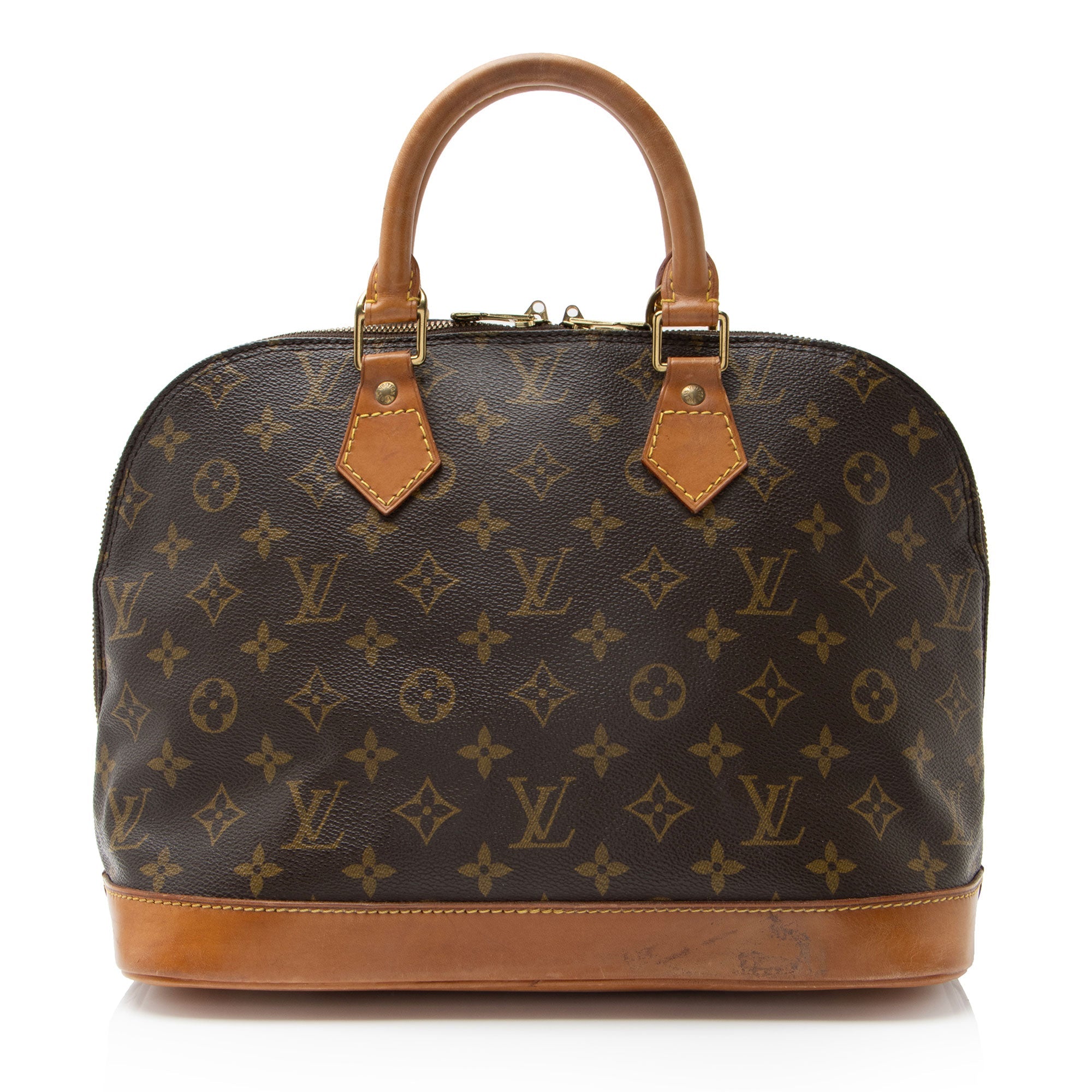 Louis Vuitton Vintage Monogram Canvas Alma PM Satchel