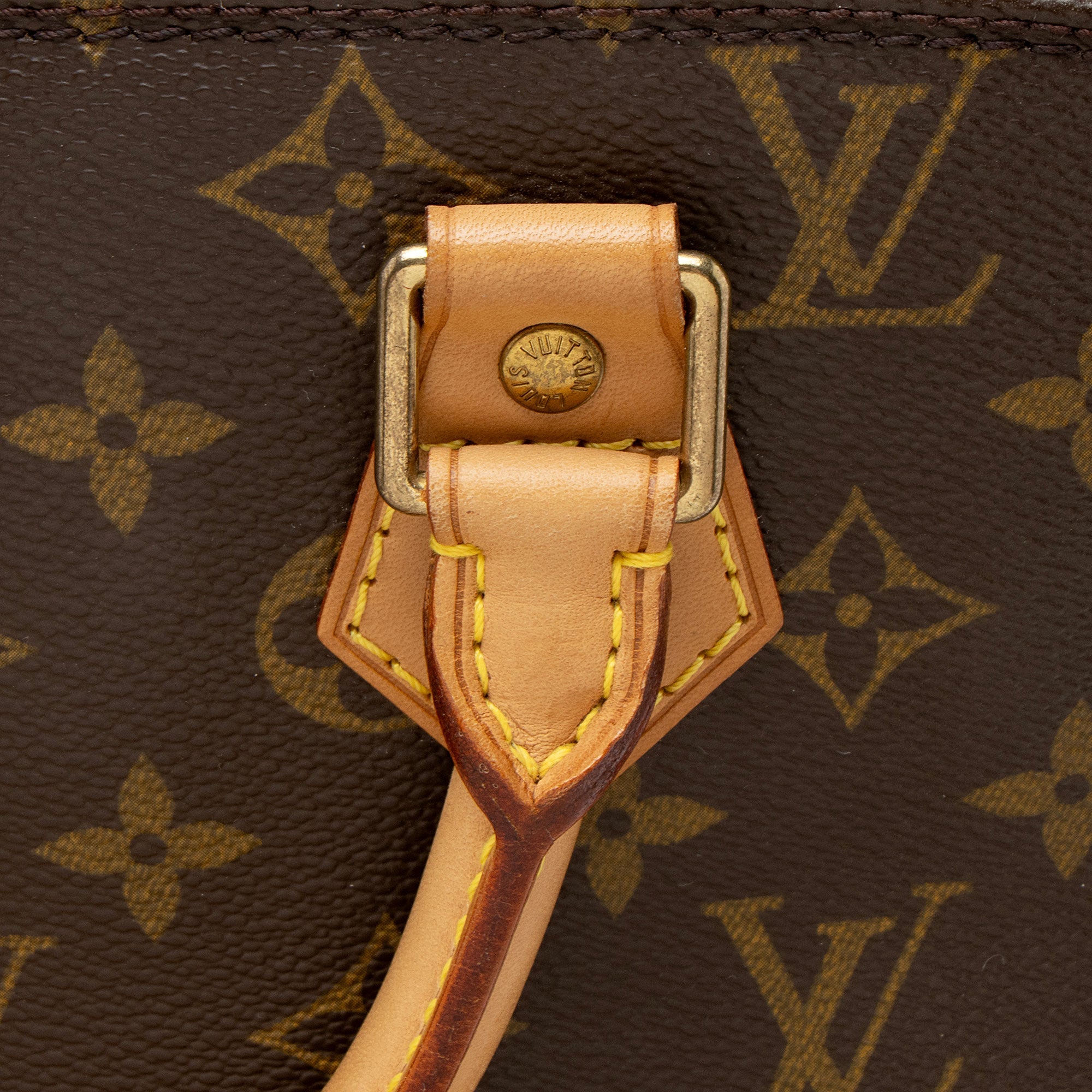Louis Vuitton Vintage Monogram Canvas Alma PM Satchel