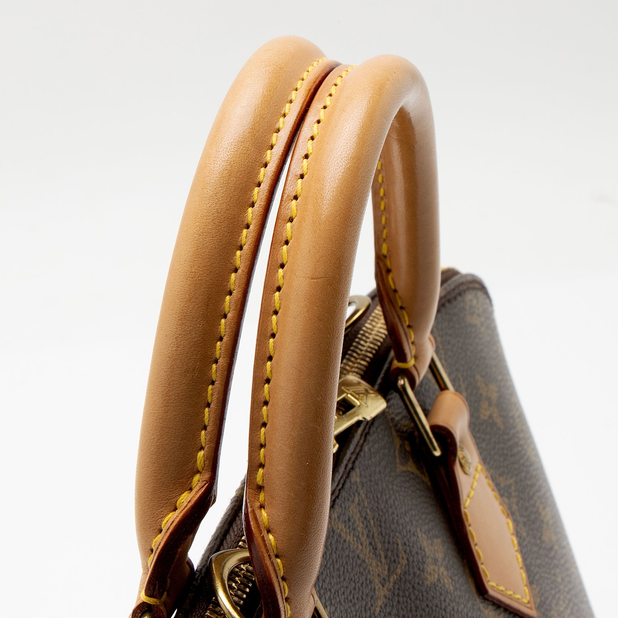 Louis Vuitton Vintage Monogram Canvas Alma PM Satchel
