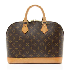 Louis Vuitton Vintage Monogram Canvas Alma PM Satchel