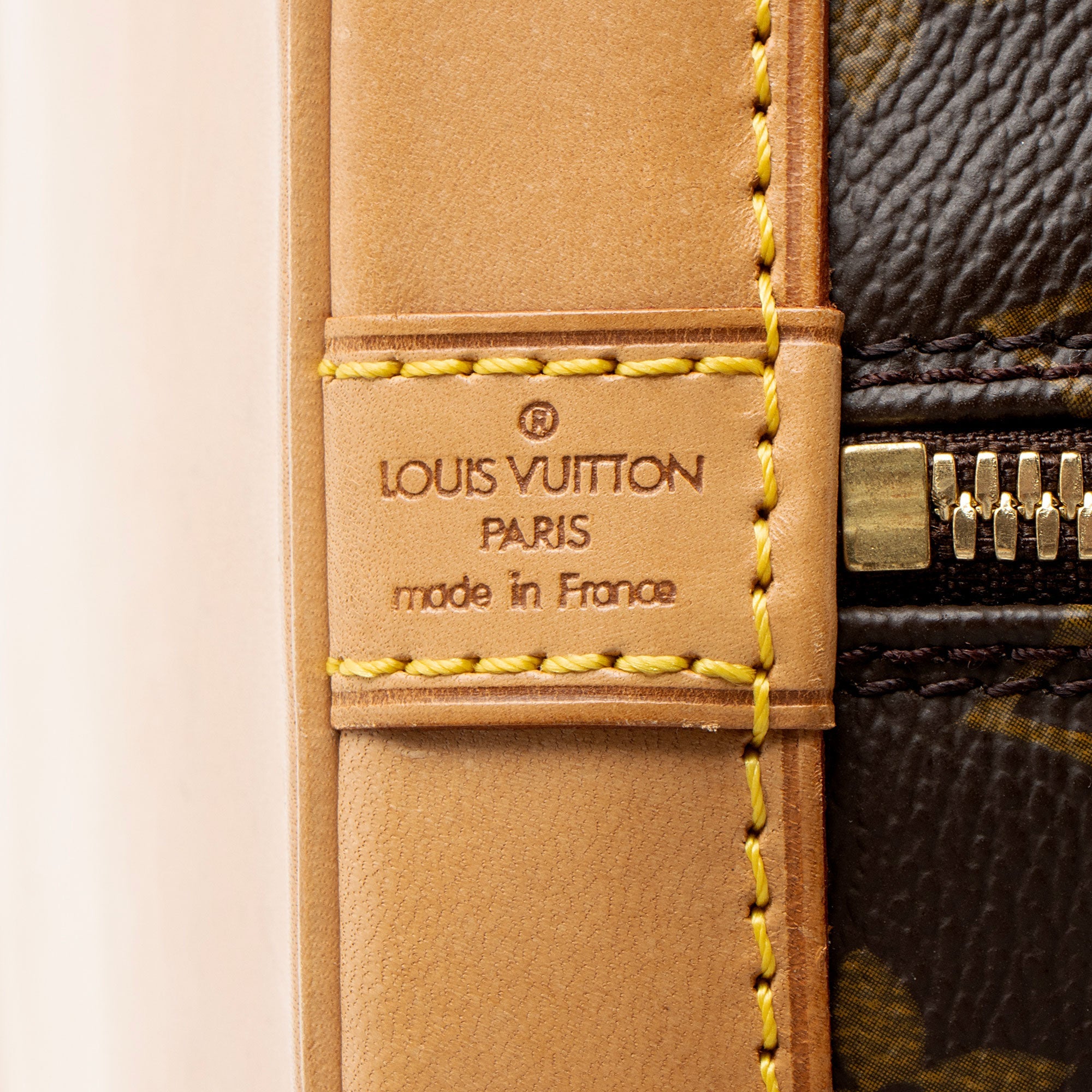 Louis Vuitton Vintage Monogram Canvas Alma PM Satchel