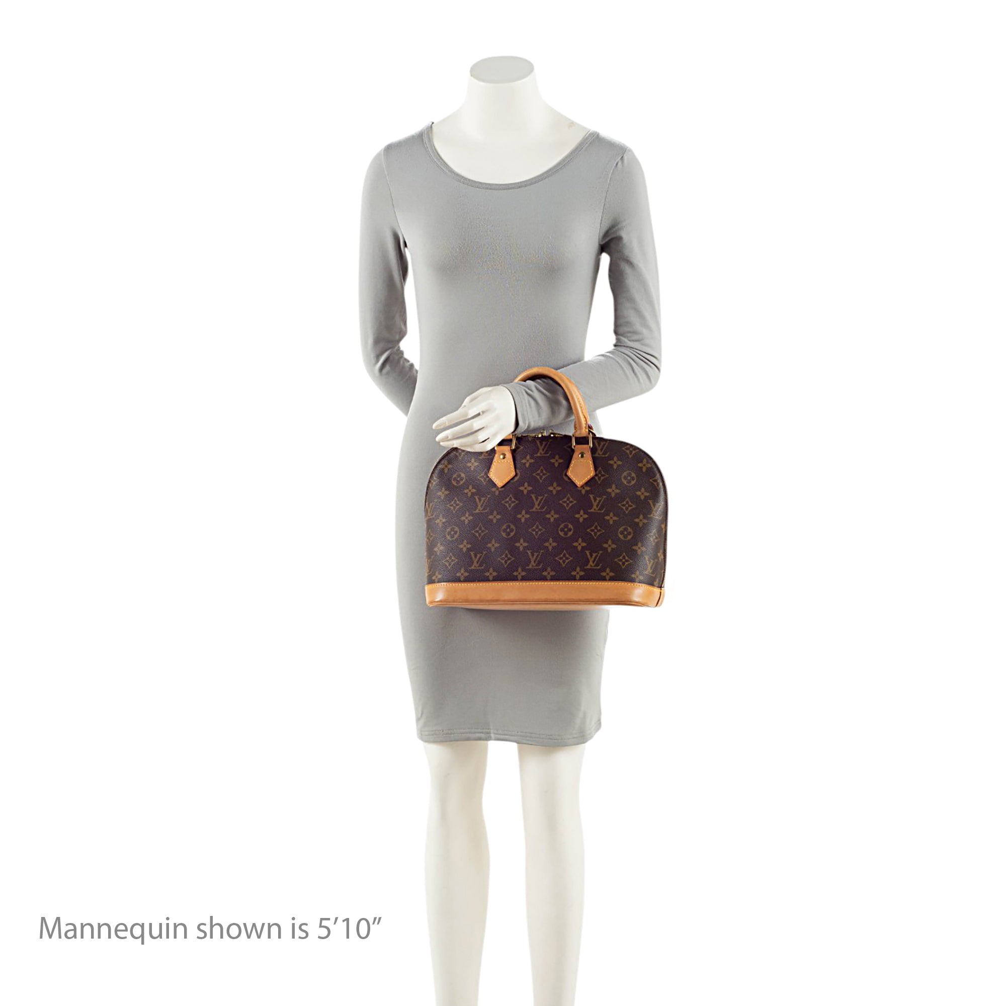 Louis Vuitton Vintage Monogram Canvas Alma PM Satchel