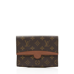 Louis Vuitton Vintage Monogram Canvas Arche Clutch