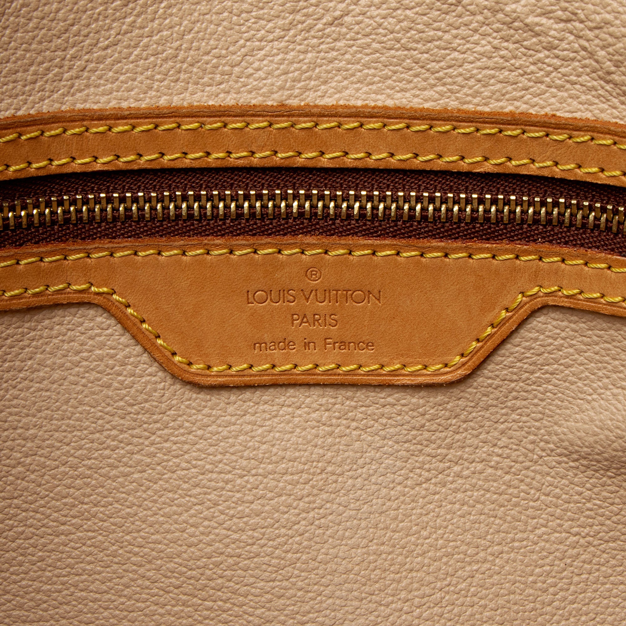 Louis Vuitton Vintage Monogram Canvas Bucket GM Tote