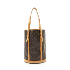 Louis Vuitton Vintage Monogram Canvas Bucket GM Tote