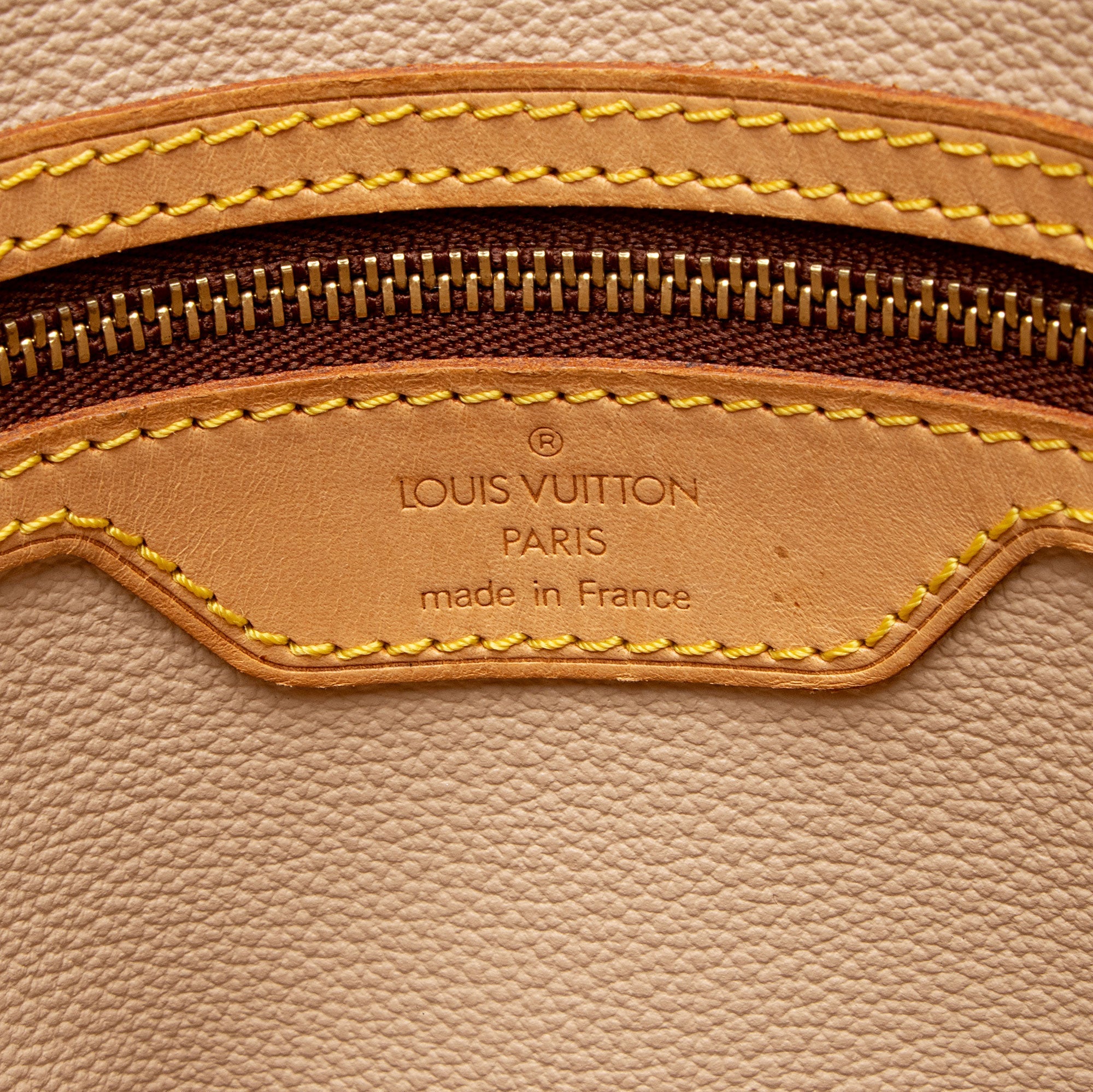 Louis Vuitton Vintage Monogram Canvas Bucket GM Tote