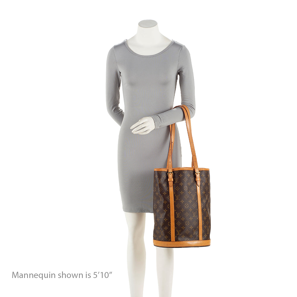 Louis Vuitton Vintage Monogram Canvas Bucket GM Tote