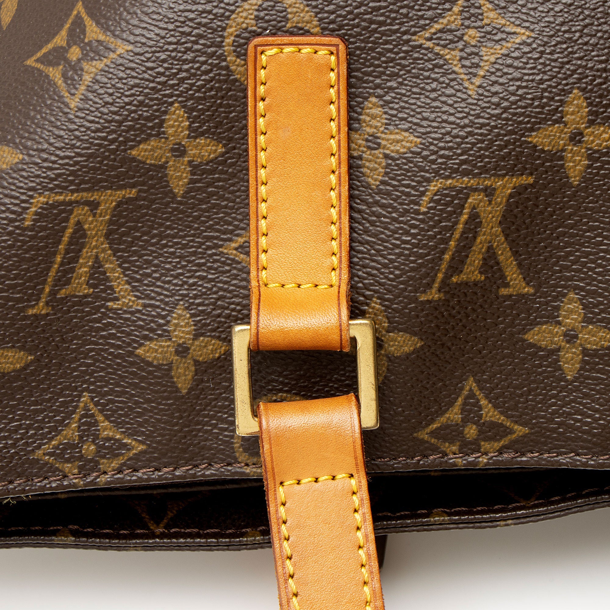 Louis Vuitton Vintage Monogram Canvas Cabas Mezzo Tote