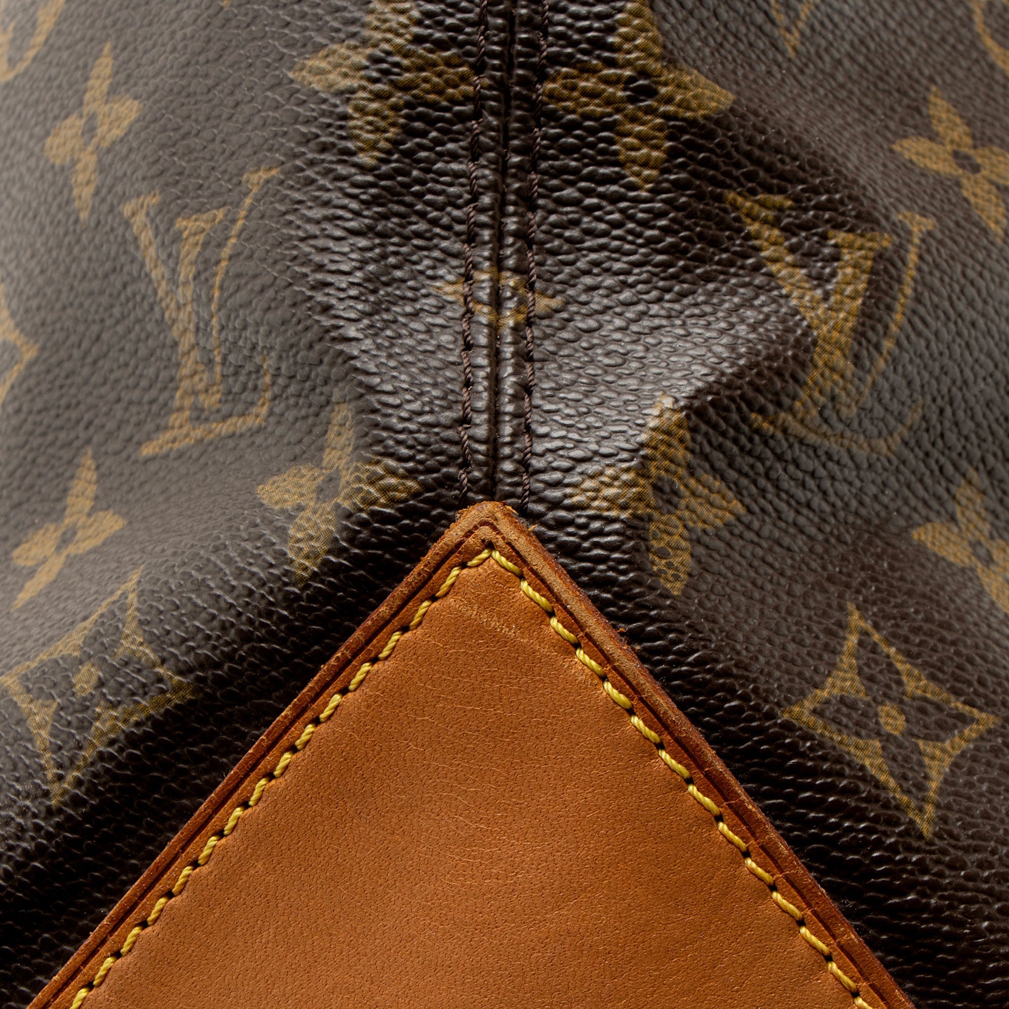Louis Vuitton Vintage Monogram Canvas Cabas Mezzo Tote