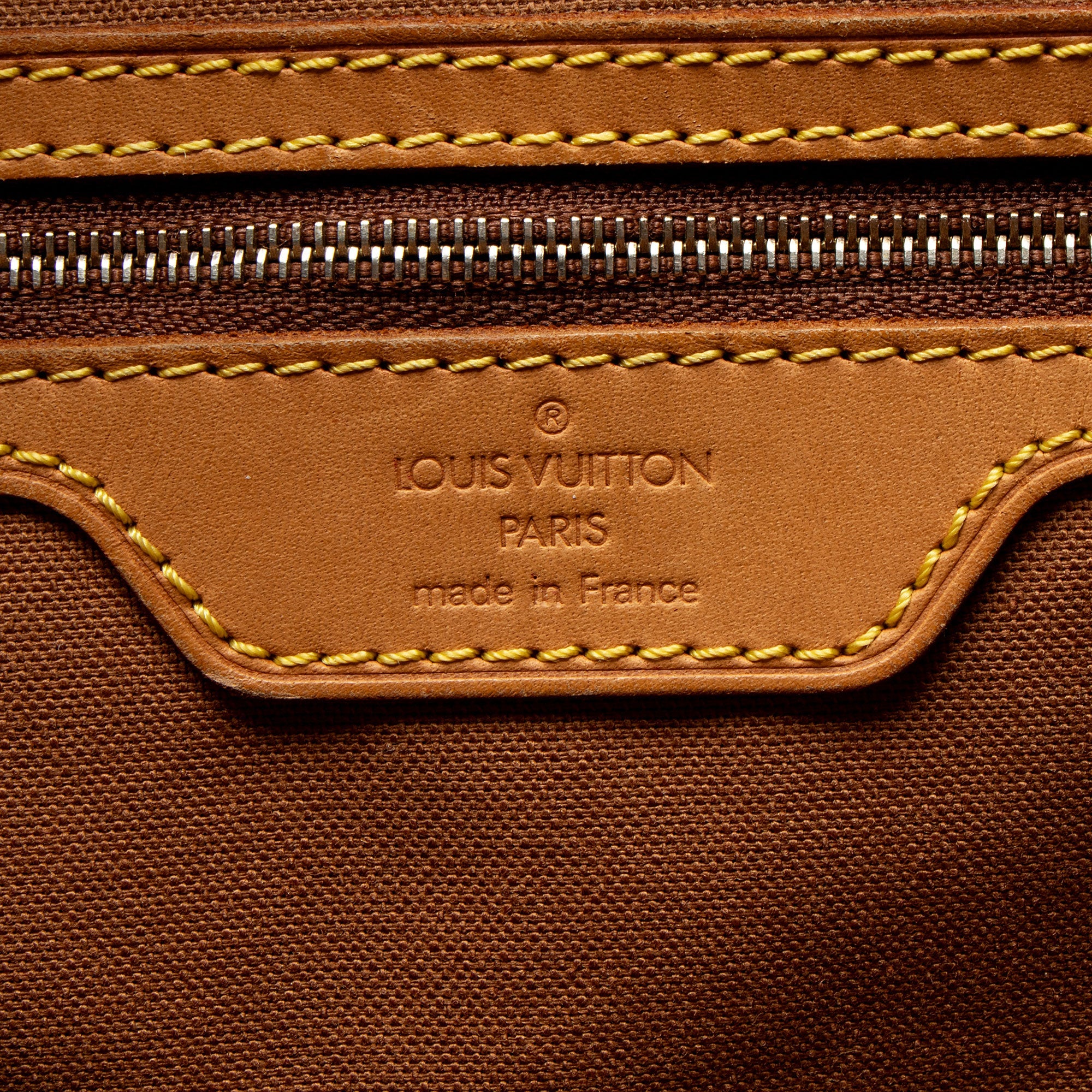 Louis Vuitton Vintage Monogram Canvas Cabas Mezzo Tote