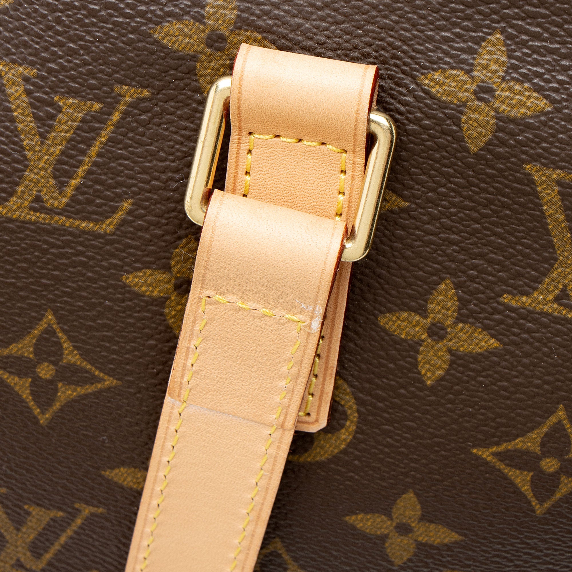 Louis Vuitton Vintage Monogram Canvas Cabas Mezzo Tote