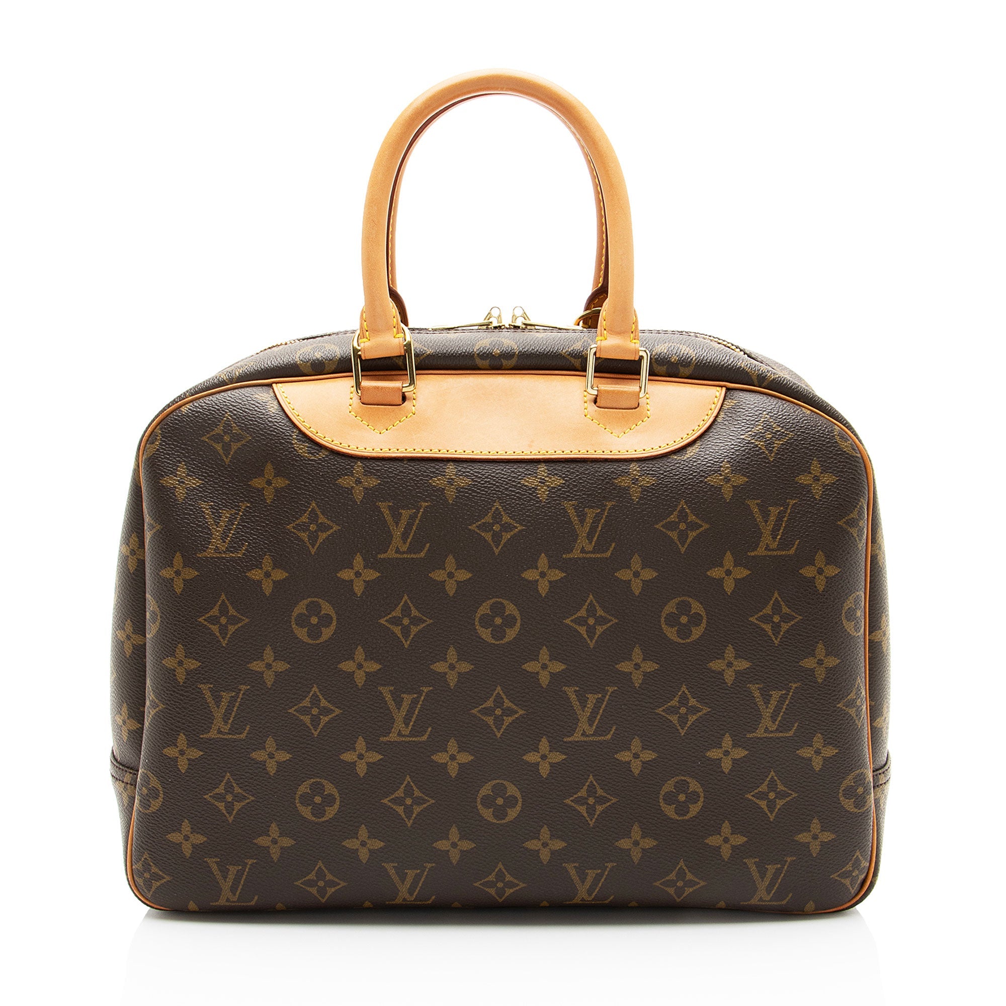 Louis Vuitton Vintage Monogram Canvas Deauville Satchel