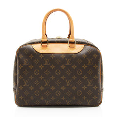 Louis Vuitton Vintage Monogram Canvas Deauville Satchel