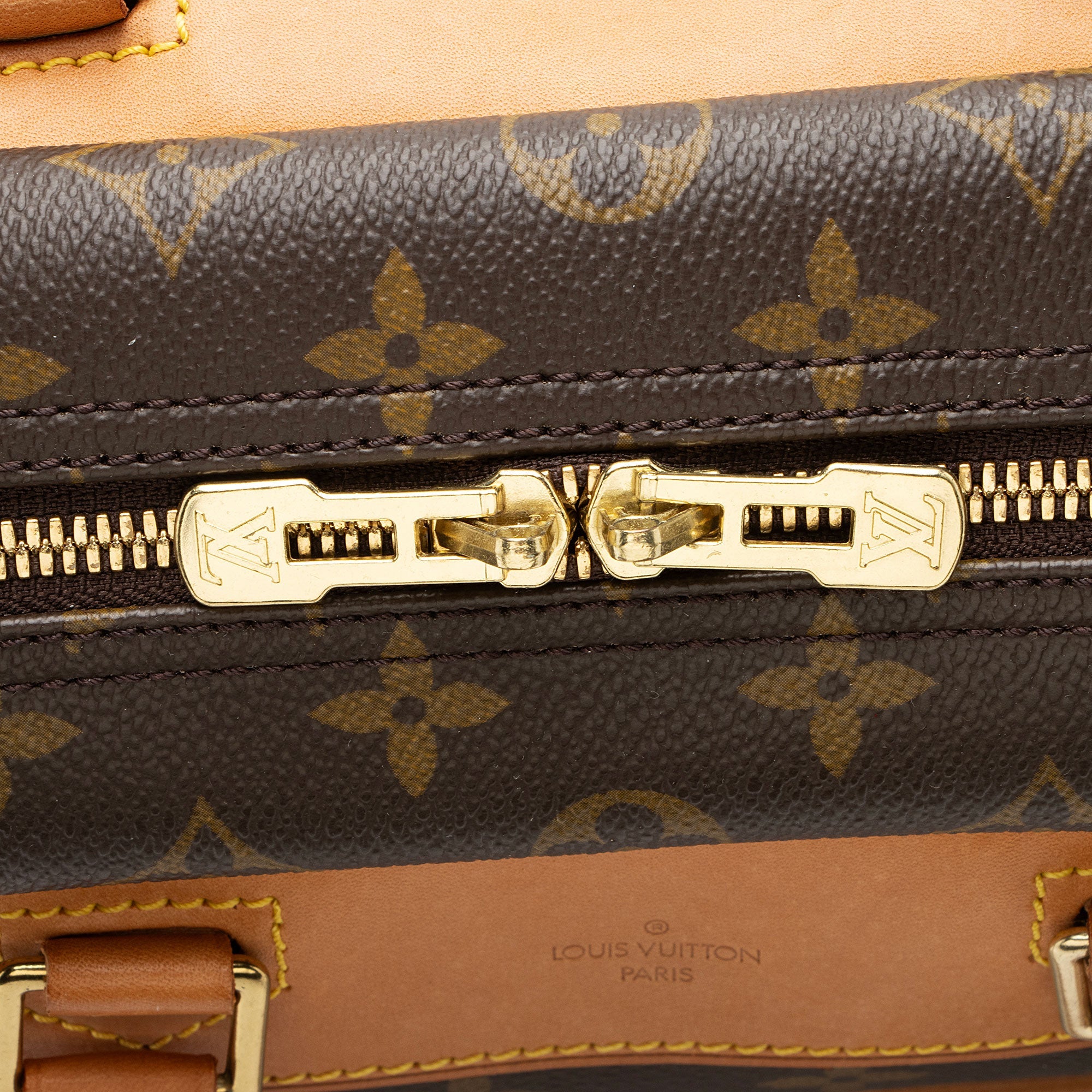 Louis Vuitton Vintage Monogram Canvas Deauville Satchel